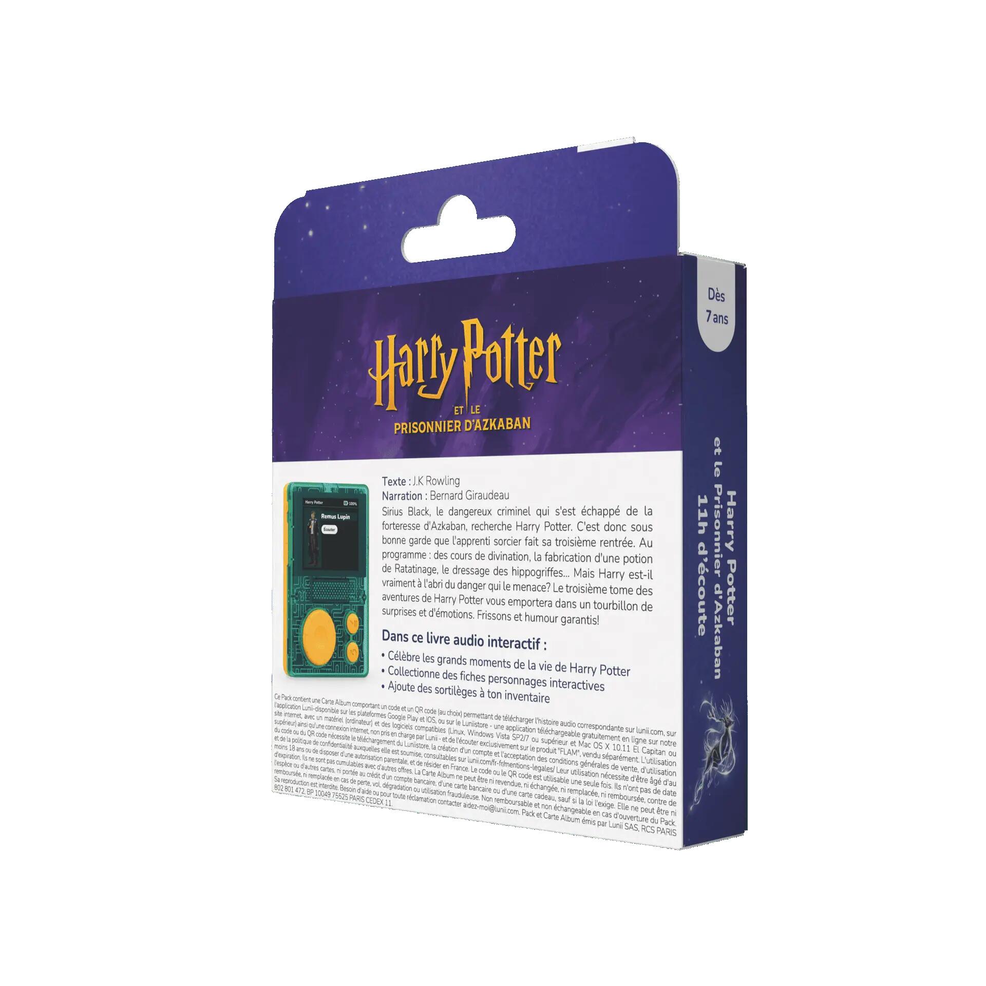 Lunii - Harry Potter TOME 3 le prisonnier d'azkaban (11 heures d'écoute) 4/6