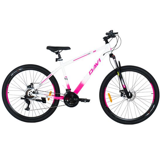 VTT 27.5" Davi Bonita cadre acier 17" 21 vitesses suspension 160-190 cm