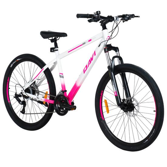 VTT 27.5" Bonita Ultra cadre acier 17" 21 vitesses suspension 160-190 cm