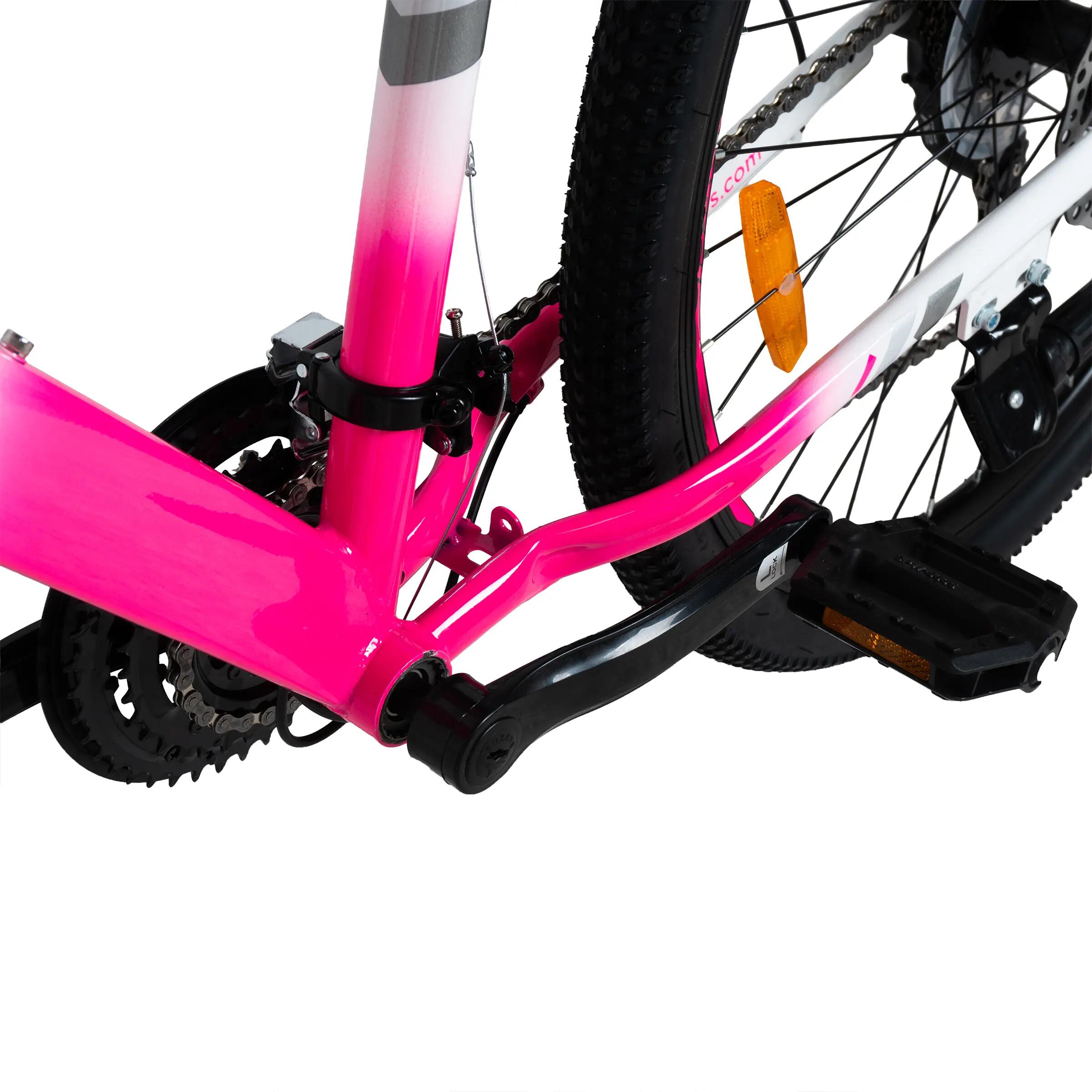 VTT 27.5" Bonita Elite cadre acier 17" 21 vitesses suspension 160-190 cm 8/10