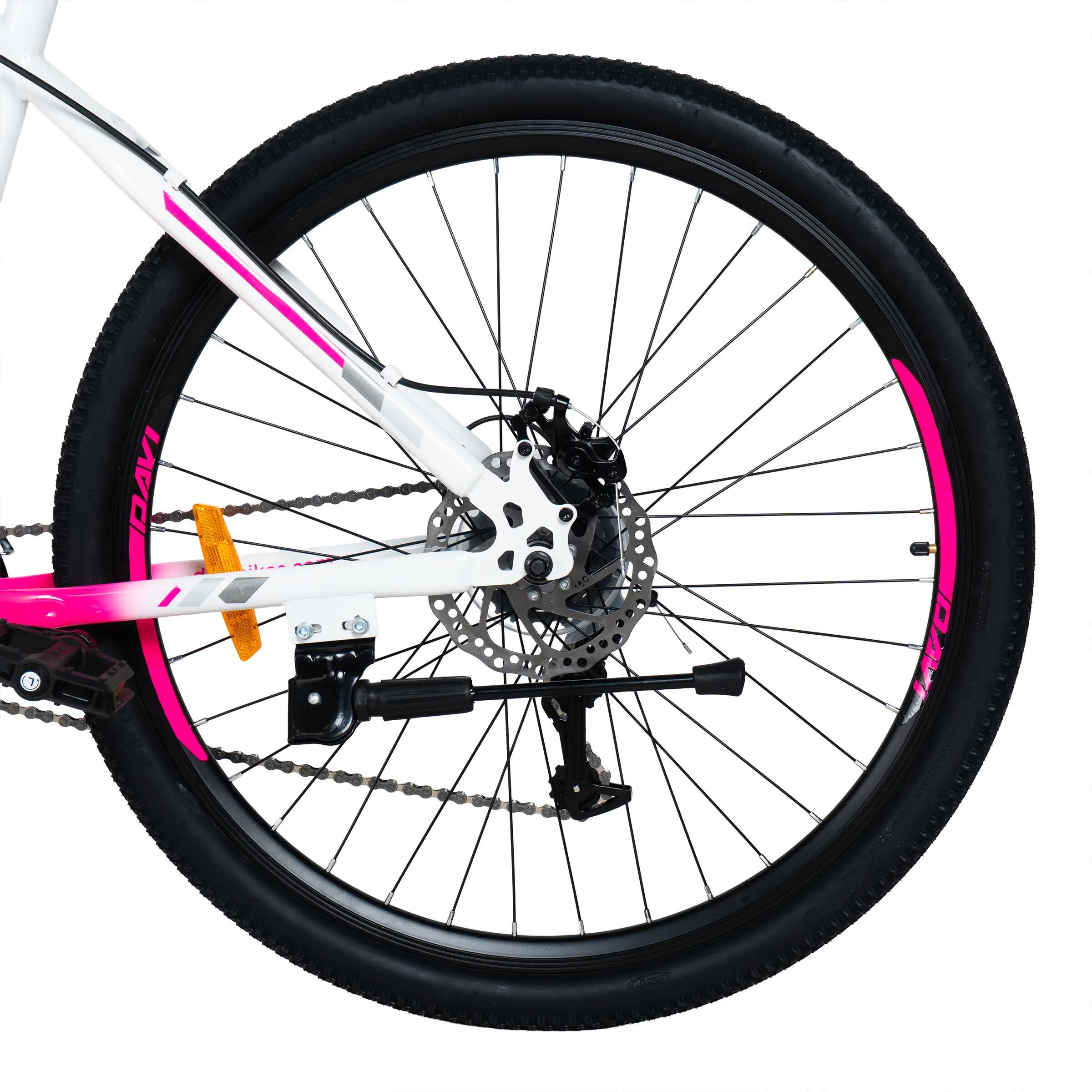 VTT 27.5" Bonita Elite cadre acier 17" 21 vitesses suspension 160-190 cm 6/10