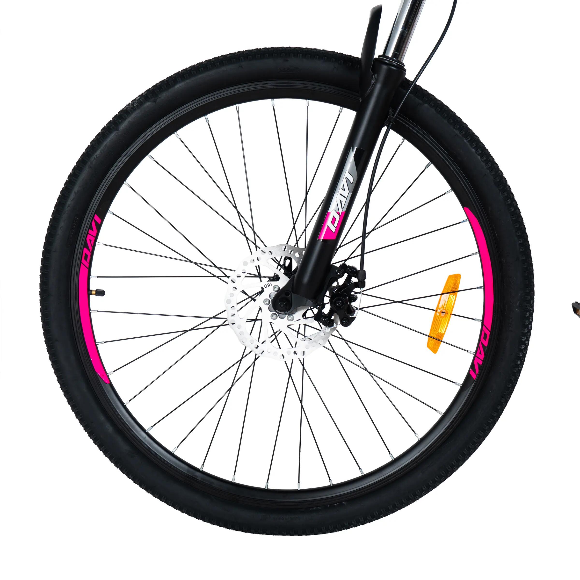 VTT 27.5" Bonita Elite cadre acier 17" 21 vitesses suspension 160-190 cm 5/10