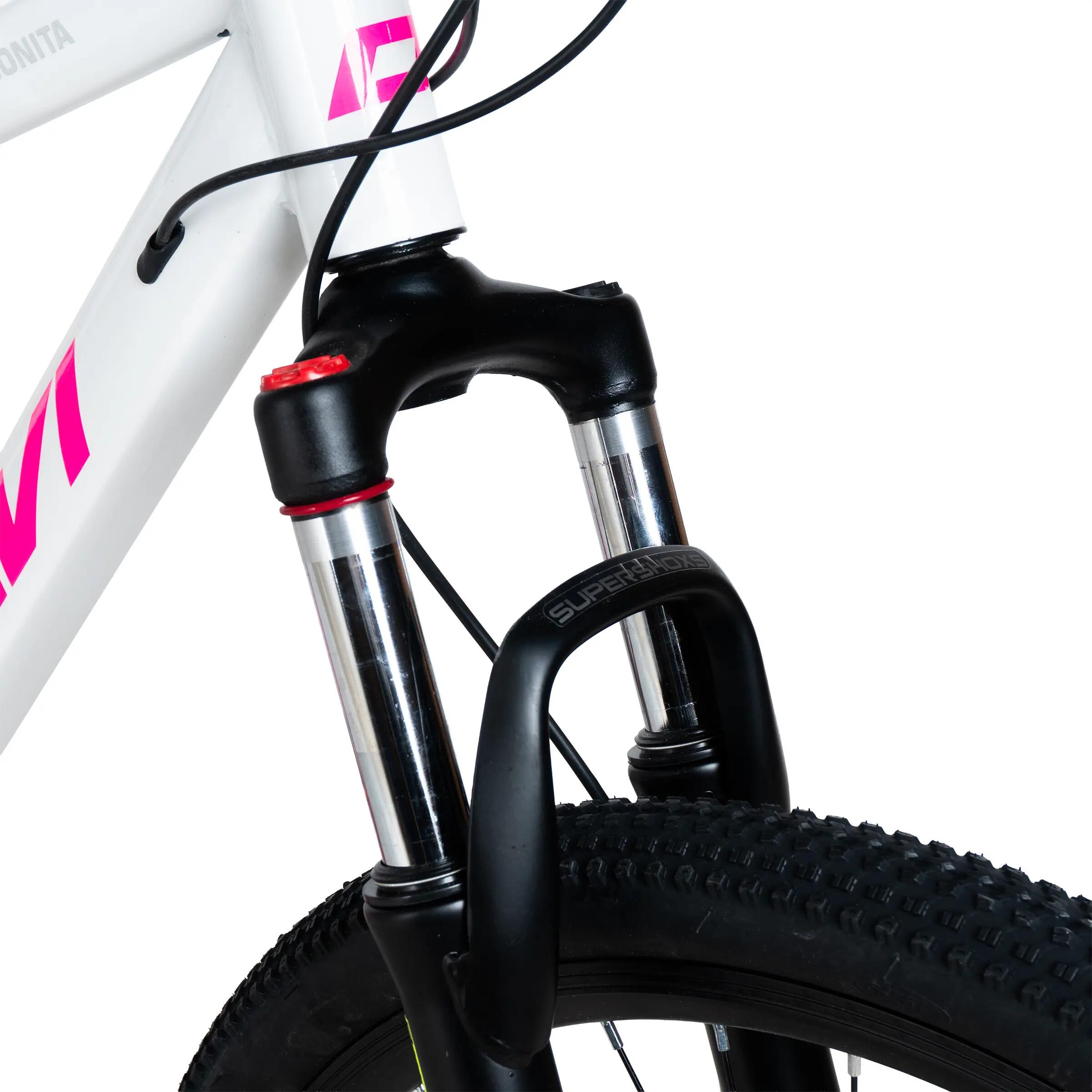 VTT 27.5" Bonita Elite cadre acier 17" 21 vitesses suspension 160-190 cm 4/10