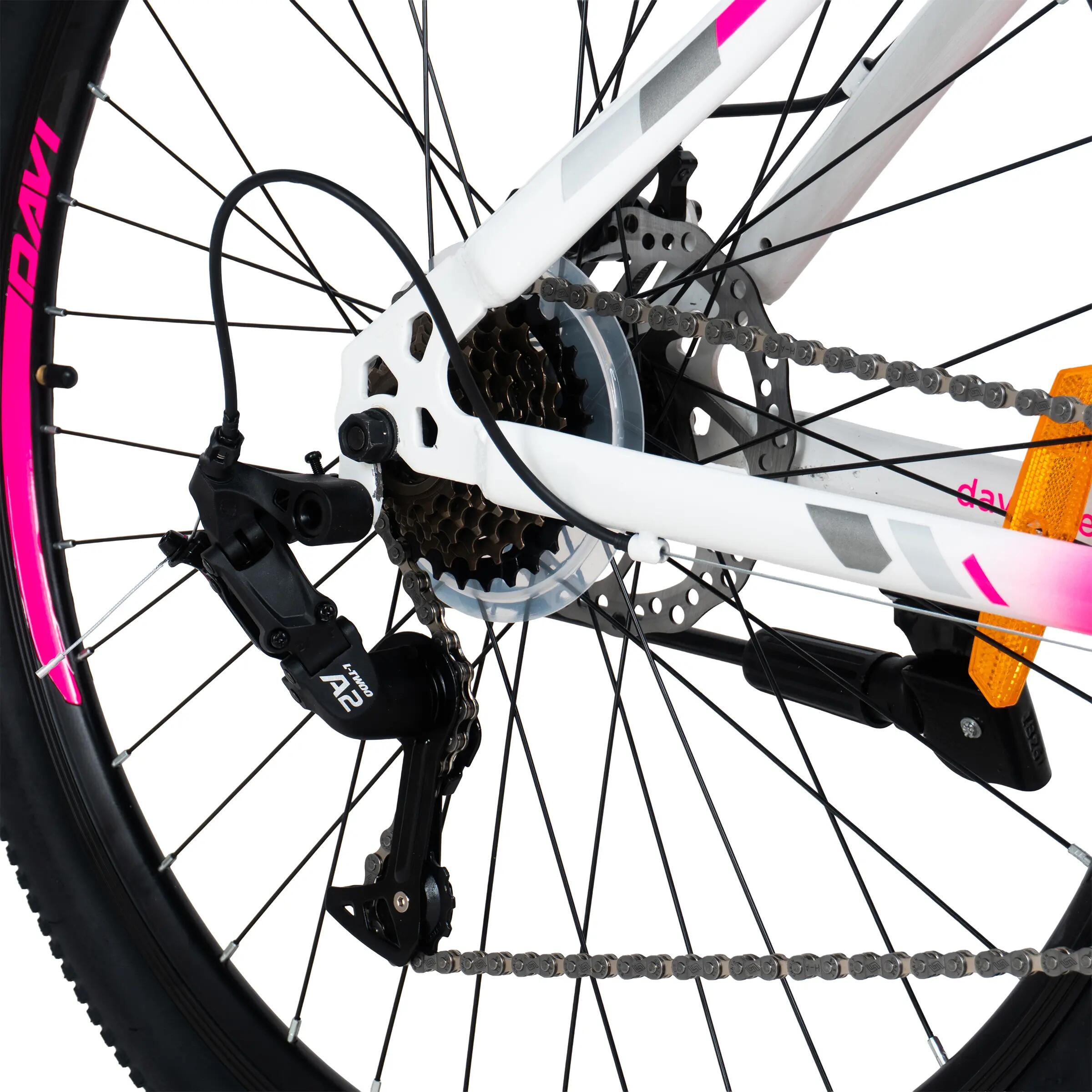 VTT 27.5" Bonita Elite cadre acier 17" 21 vitesses suspension 160-190 cm 10/10