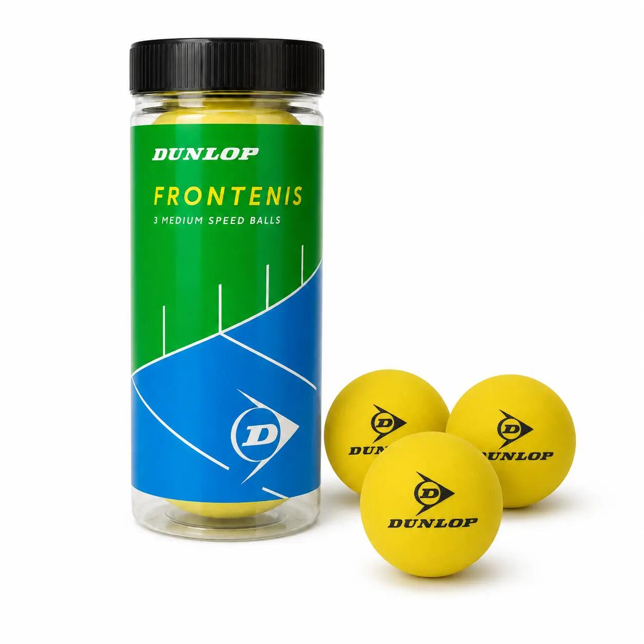 Tube De 3 Balles Dunlop Frontenis 3/3