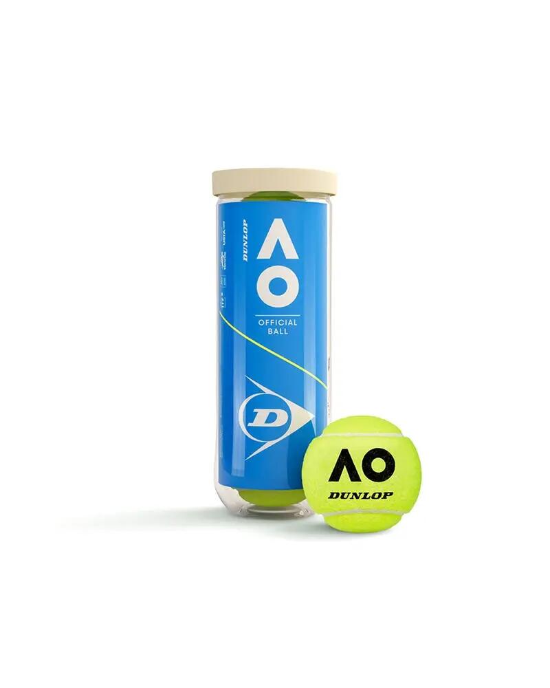 Tube De 3 Balles Dunlop Open D'australie 2/4