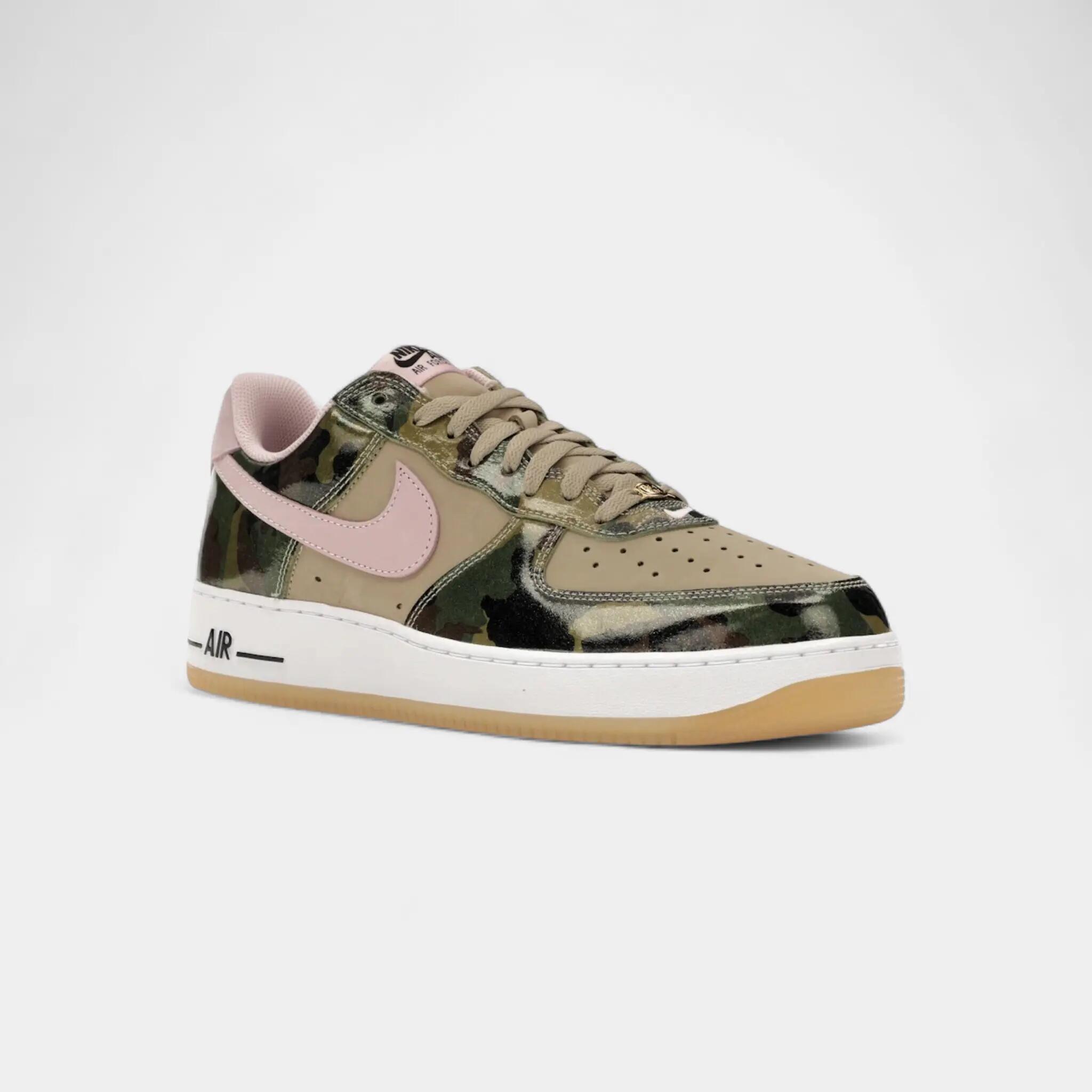 Nike Air Force 1 Low '07 LV8 Patent Camo Pink 2/4