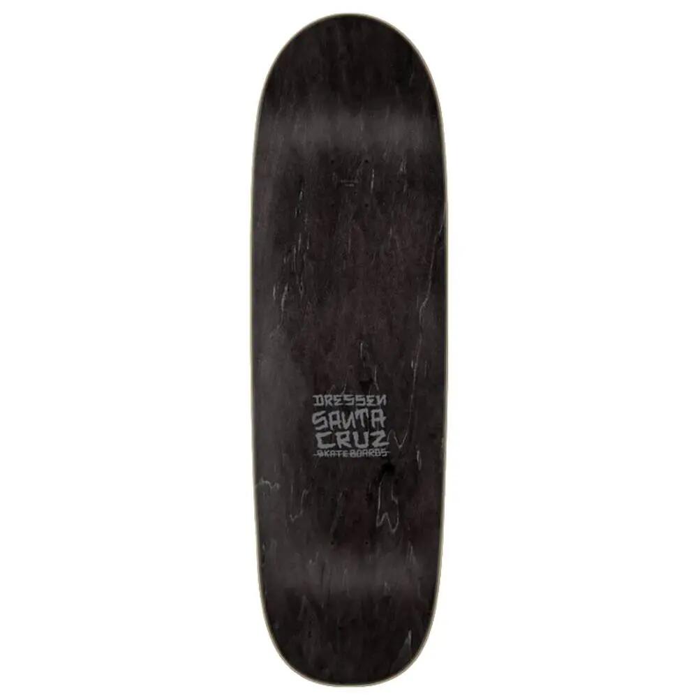 Skateboard Deck Santa Cruz Pro Dressen Skull Rose Shaped 9.25'' 2/3