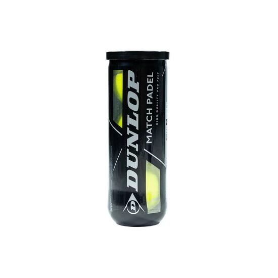 Tube De 3 Balles Dunlop Match Padel