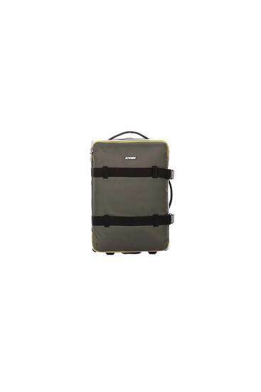 Valise à roulettes Homme K-Way Vert