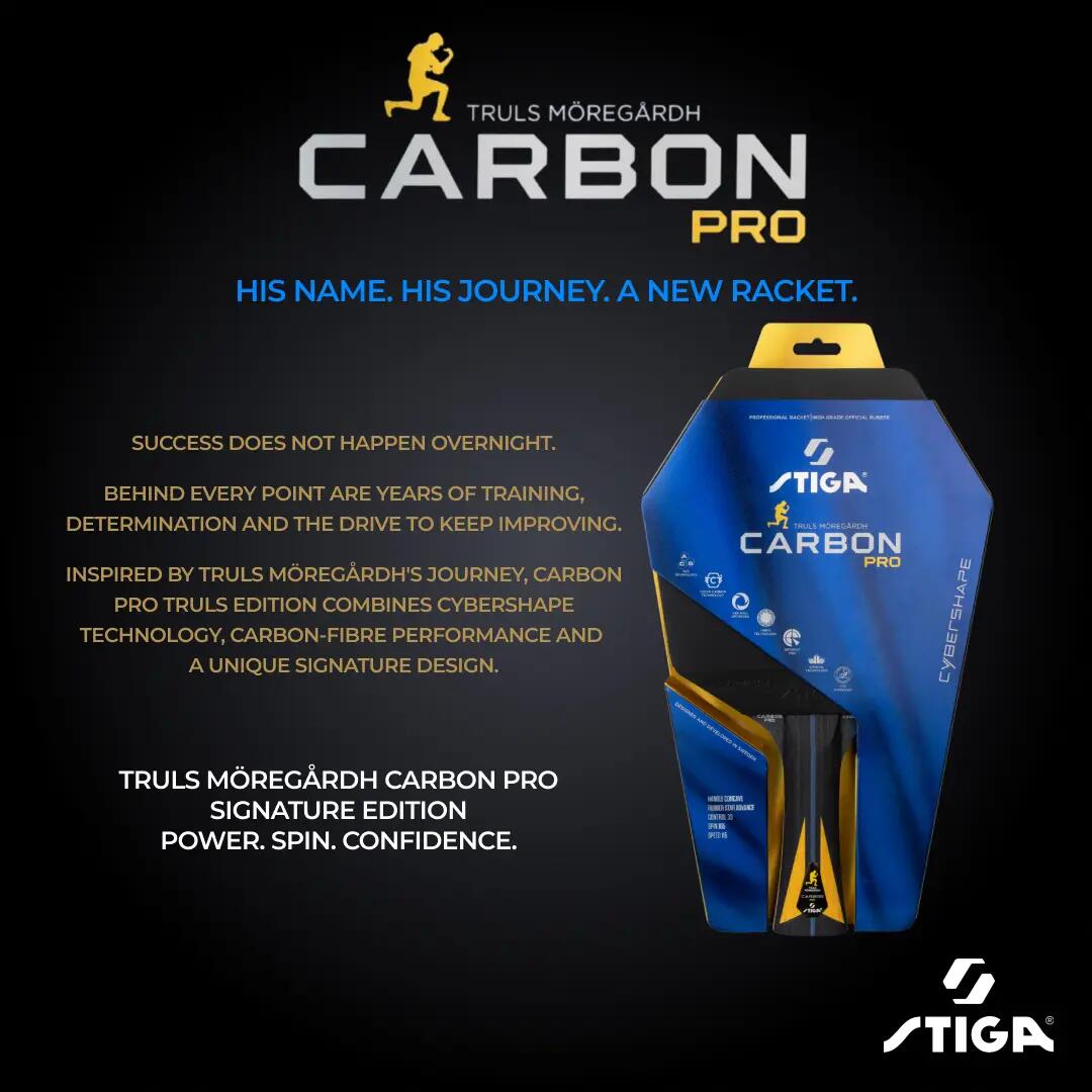 Tischtennisschläger STIGA Carbon Pro Truls Edition Cybershape 7/7