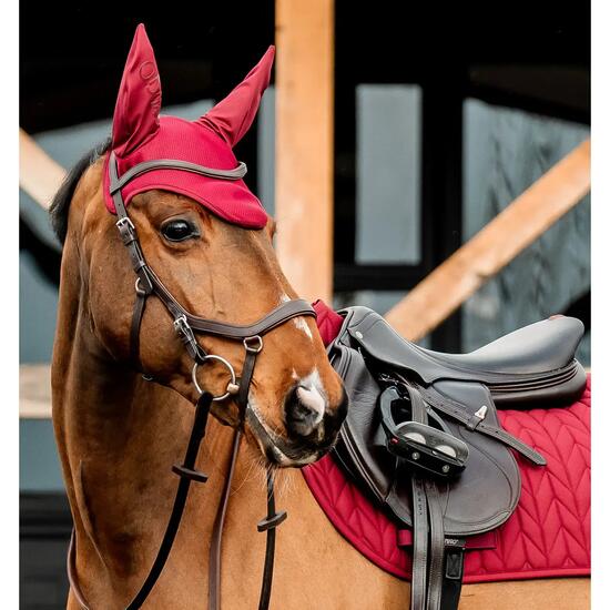 Bonnet anti-mouches pour cheval Horseware Amigo Earnet