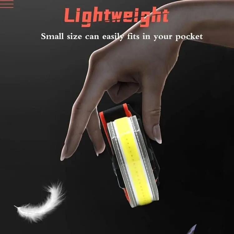 Lampe frontale LED rechargeable, 1 000 lumens, éclairage à 230 °, faisceau large 4/4