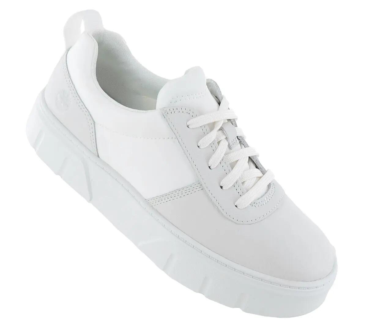 Femme - Timberland Laurel Court Low Lace Sneaker - Tb0a2pph-Em2 - Blanc 2/6