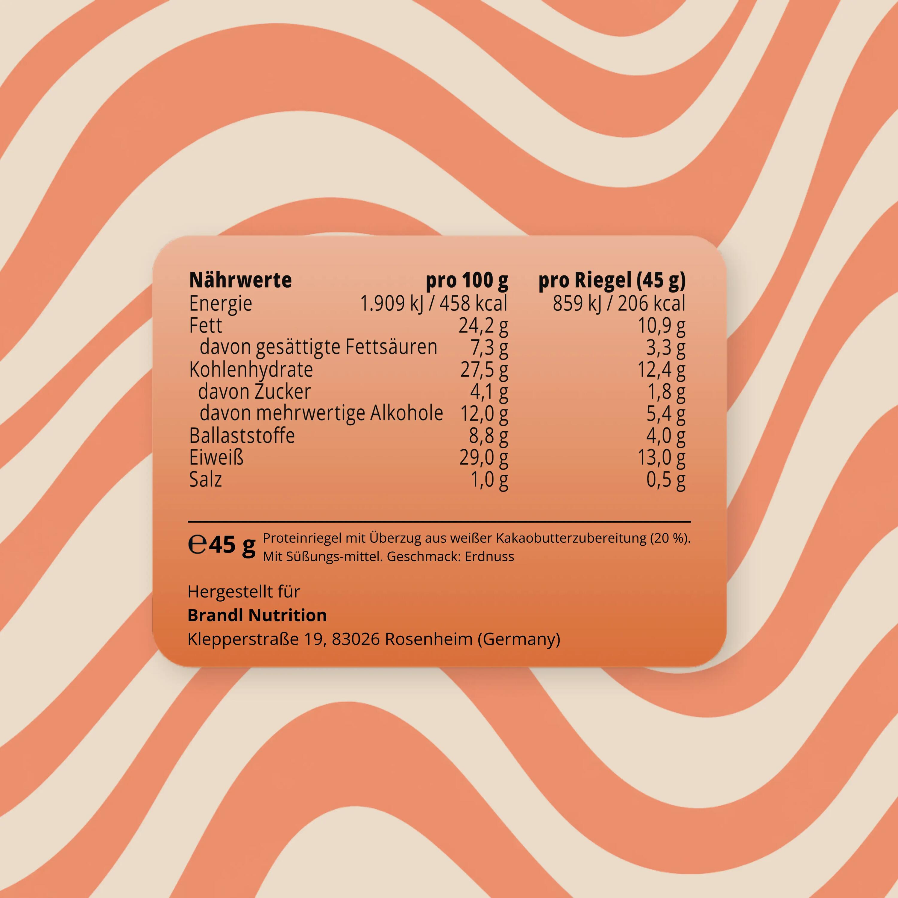 brandl® Wavebar Peanut White Choc 6/7