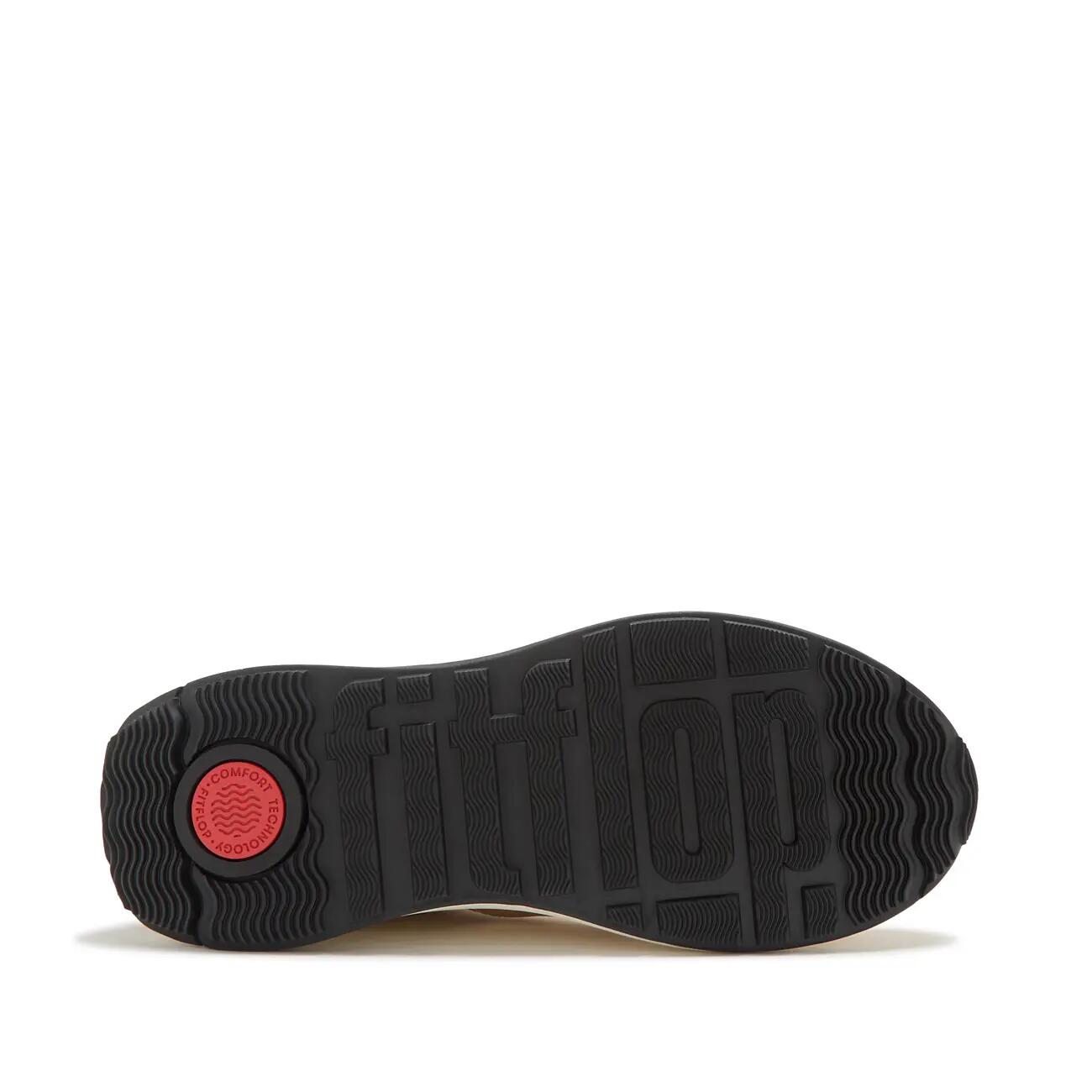 FITFLOP F-Mode Flow Leather Trainers  GOUD 40 4/7