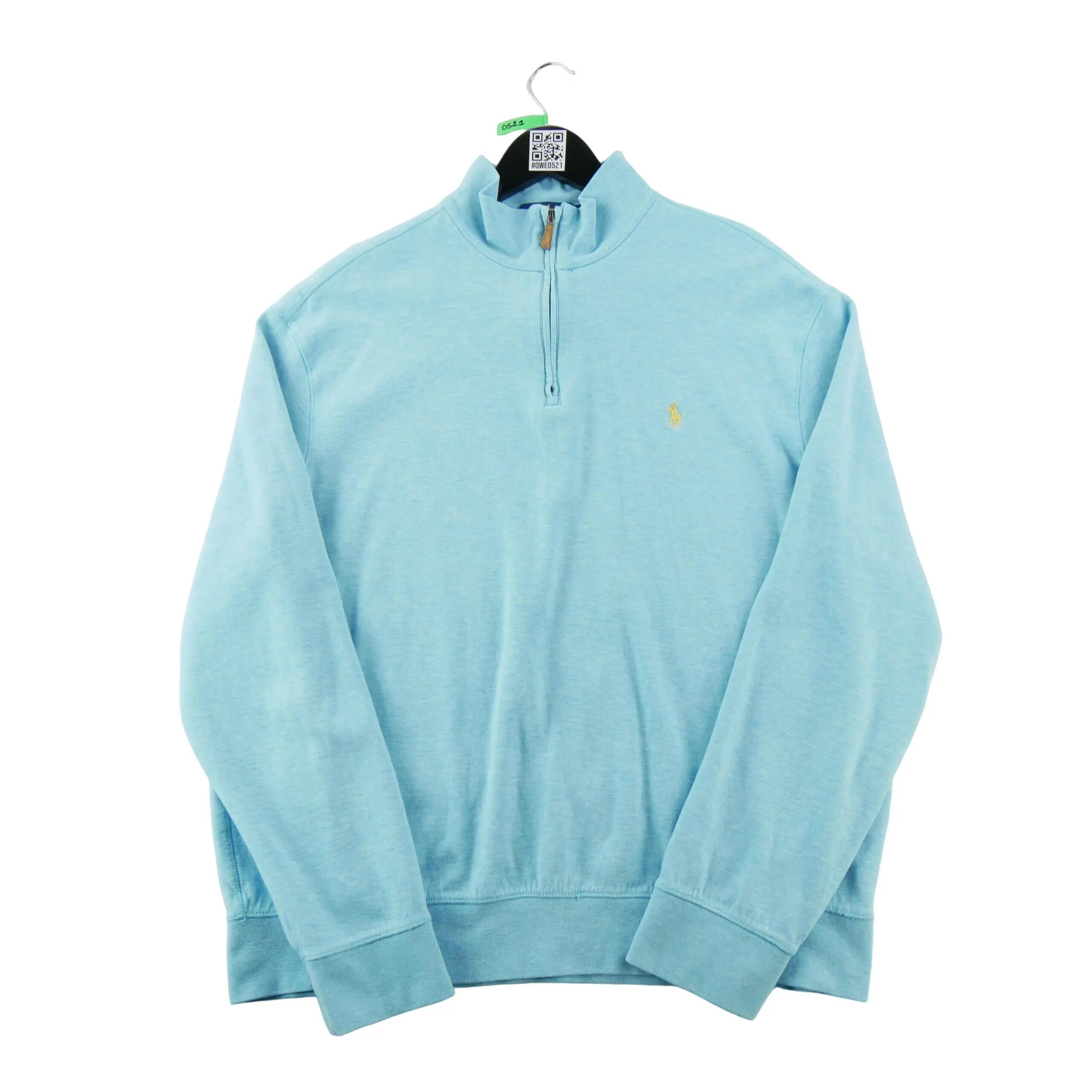Tweedehands - Sweatshirt Homme 1/4 zip 100% coton - Zeer goede staat 3/8