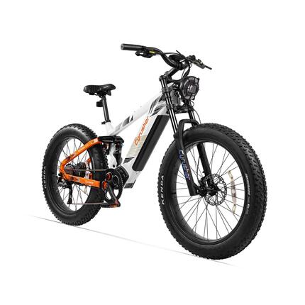 VTT électrique tout-suspendu pneus larges Ranger 2.0 52V 20Ah 70-90km