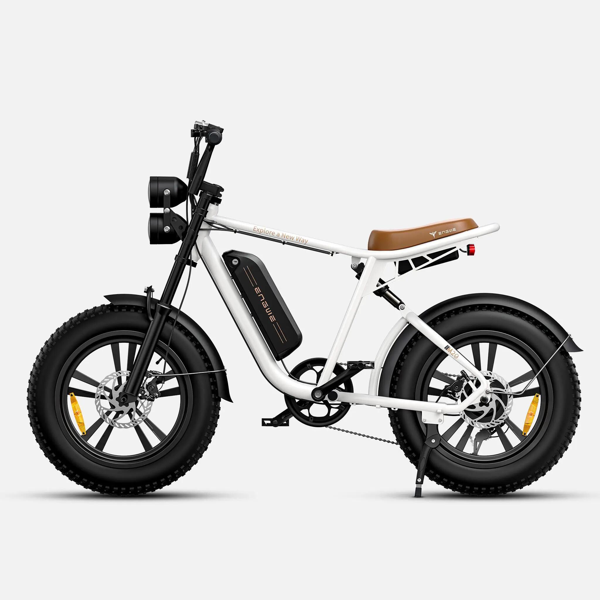 ENGWE M20 (13ah) Bici Elettrica, Batteria 48V 13Ah, Pneumatici 20x4.0INCH 2/4