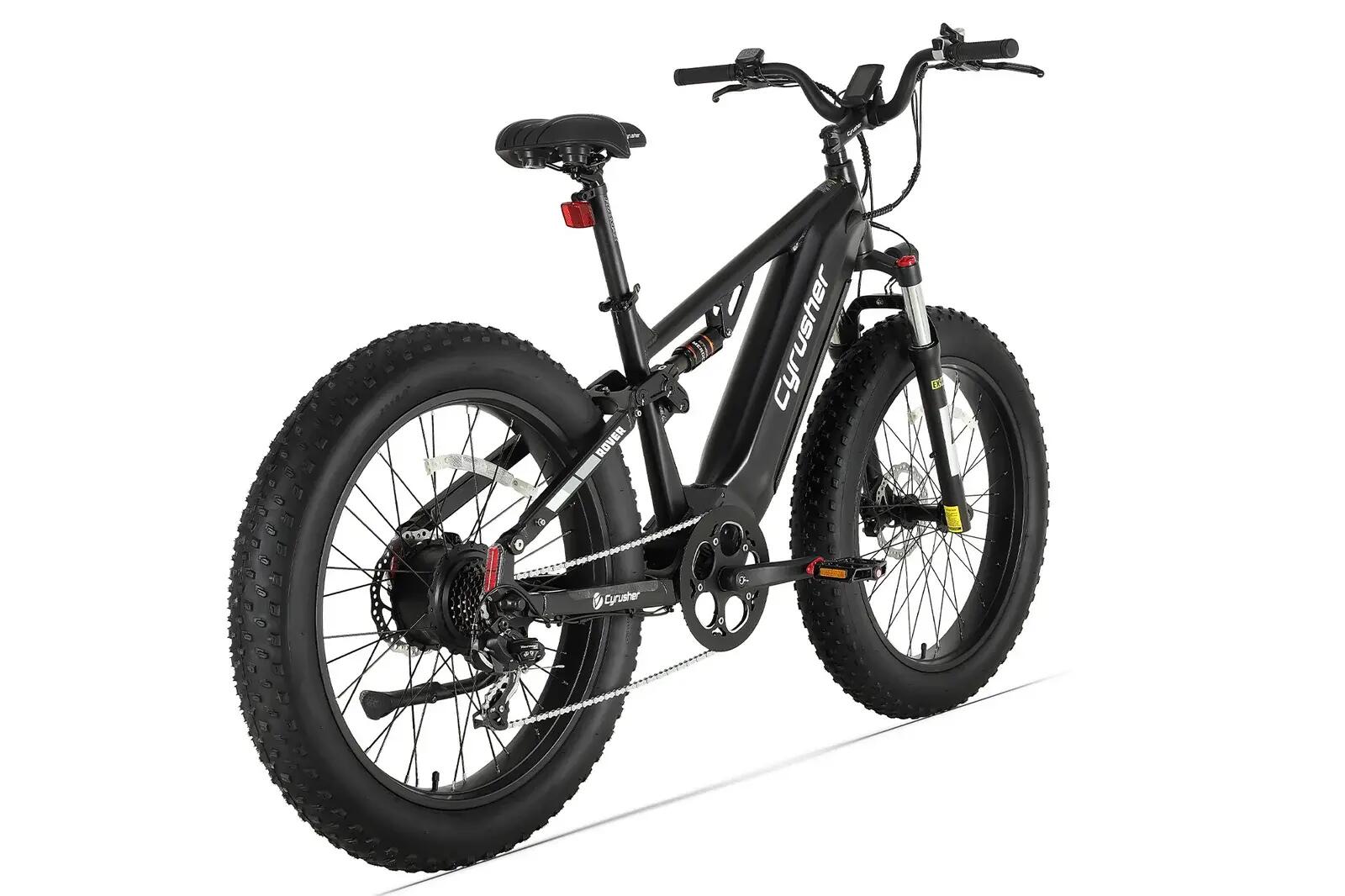 Bicicleta de montaña eléctrica Cyrusher Rover con batería de 52 V y 15,6 Ah 2/3