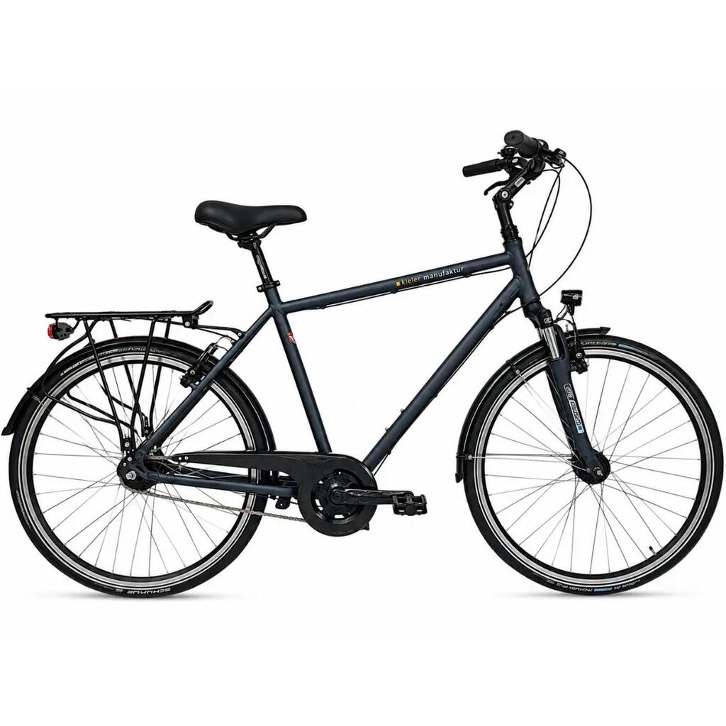 Kieler 1923 trekkingfiets – 28 inch, L, zwart