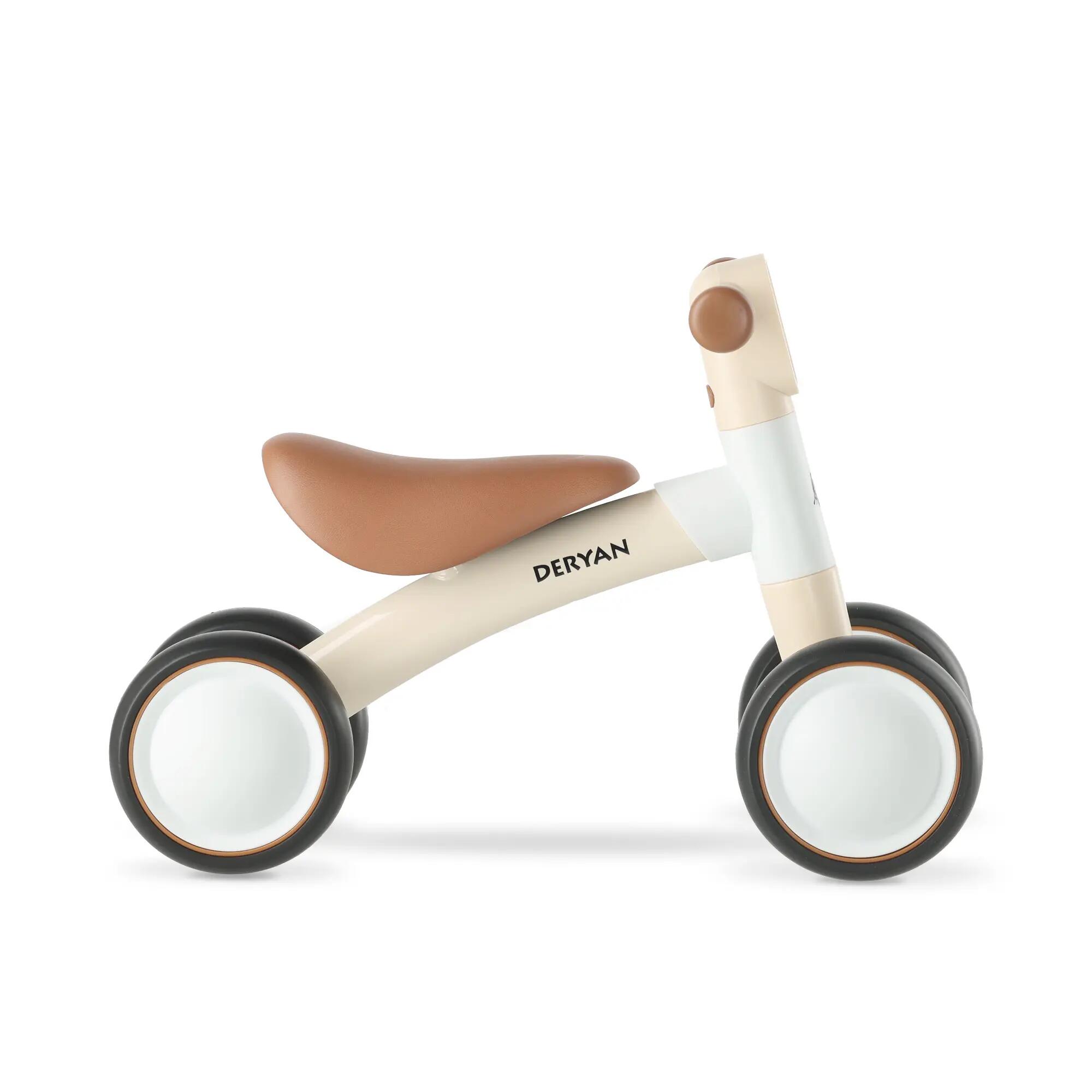 Deryan Milo Luxe Bicicleta sin Pedales - 1-3 Años - Crema 7/7