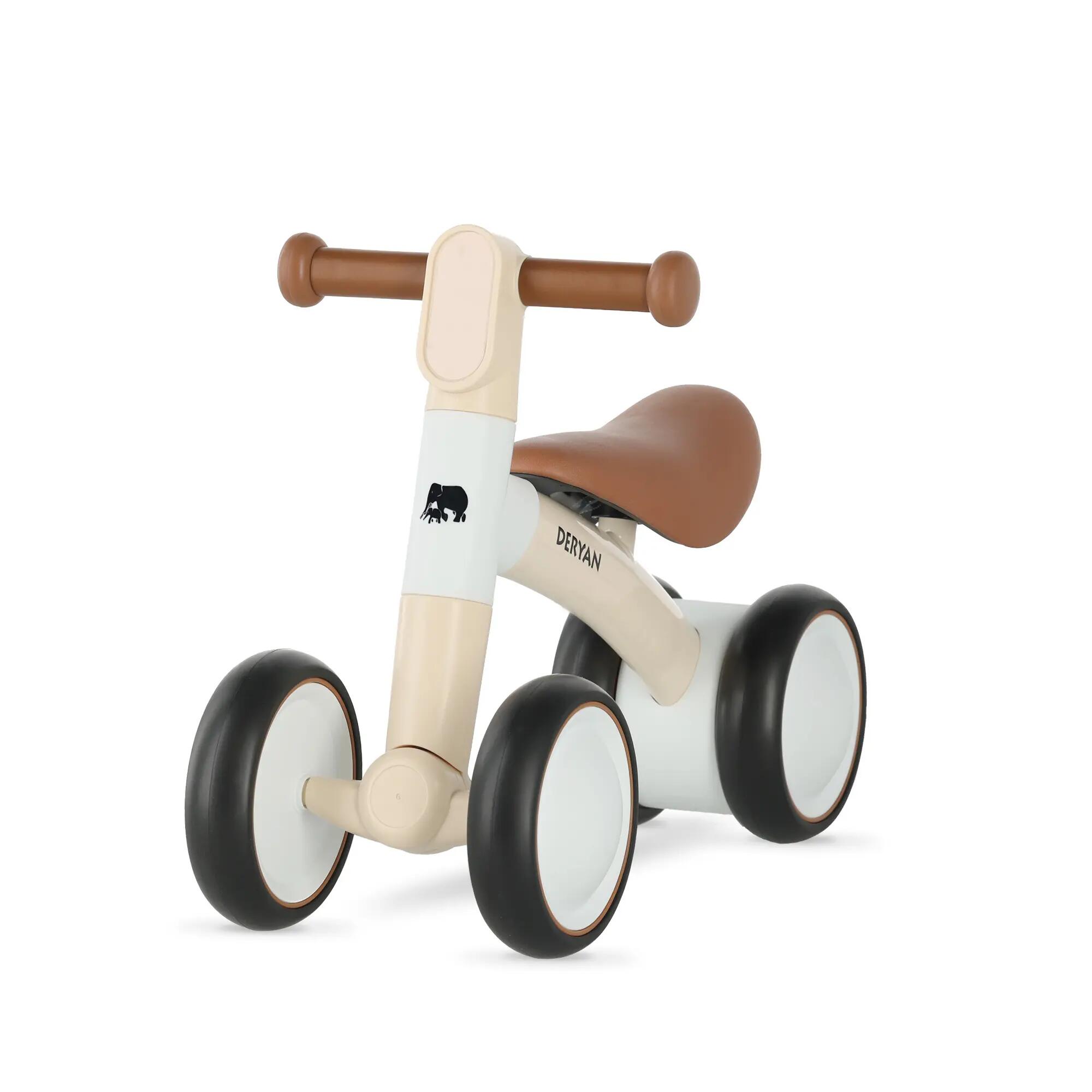 Deryan Milo Luxe Bicicleta sin Pedales - 1-3 Años - Crema 4/7