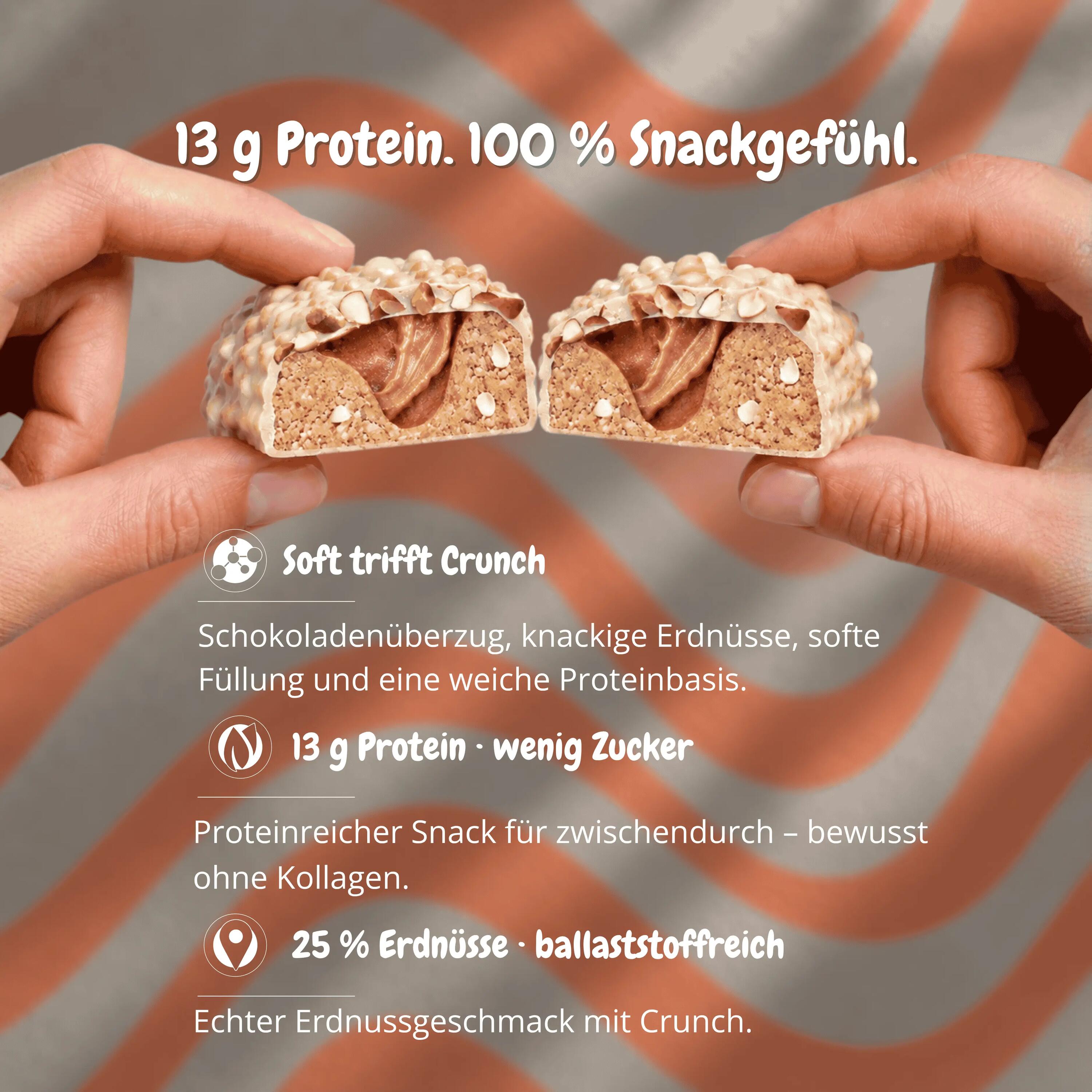 brandl® Wavebar Peanut White Choc 2/7