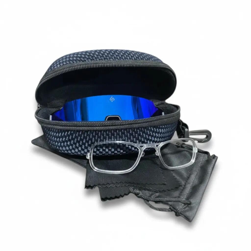 Occhiali padel ACEPAD Pro - lente specchiata blu 4/4