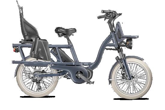 Vélo Cargo GAYA, L'Incroyable Le Court, Tempête, pack bébé