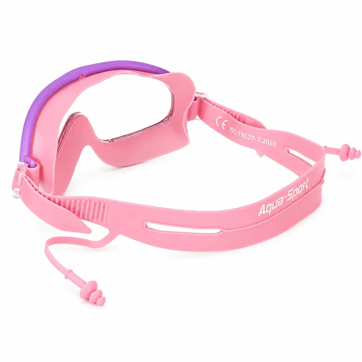 Okulary zatyczki pływackie dla dzieci na basen Aqua-Sport Junior Reef Ranger 7/7