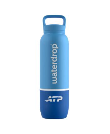 Stalowa butelka termiczna Waterdrop ATP Tour 1000ml Hard Blue