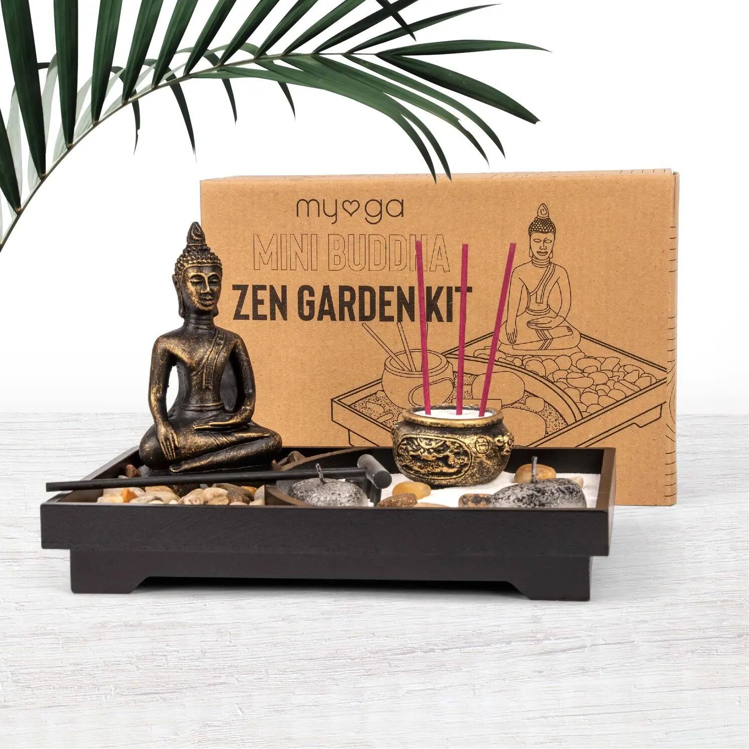 Mini Zen Garden Buddha Incense Stick Holder 2/10