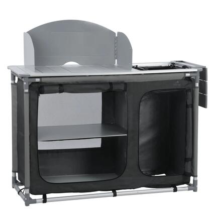 Campingschrank, Camping Schrank Zelt, Waschbecken, 117 cm x 50 cm x 109,5 cm