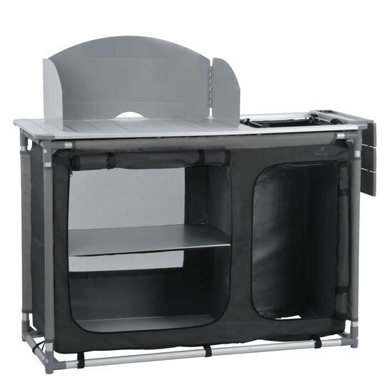 Campingschrank, Camping Schrank Zelt, Waschbecken, 117 cm x 50 cm x 109,5 cm