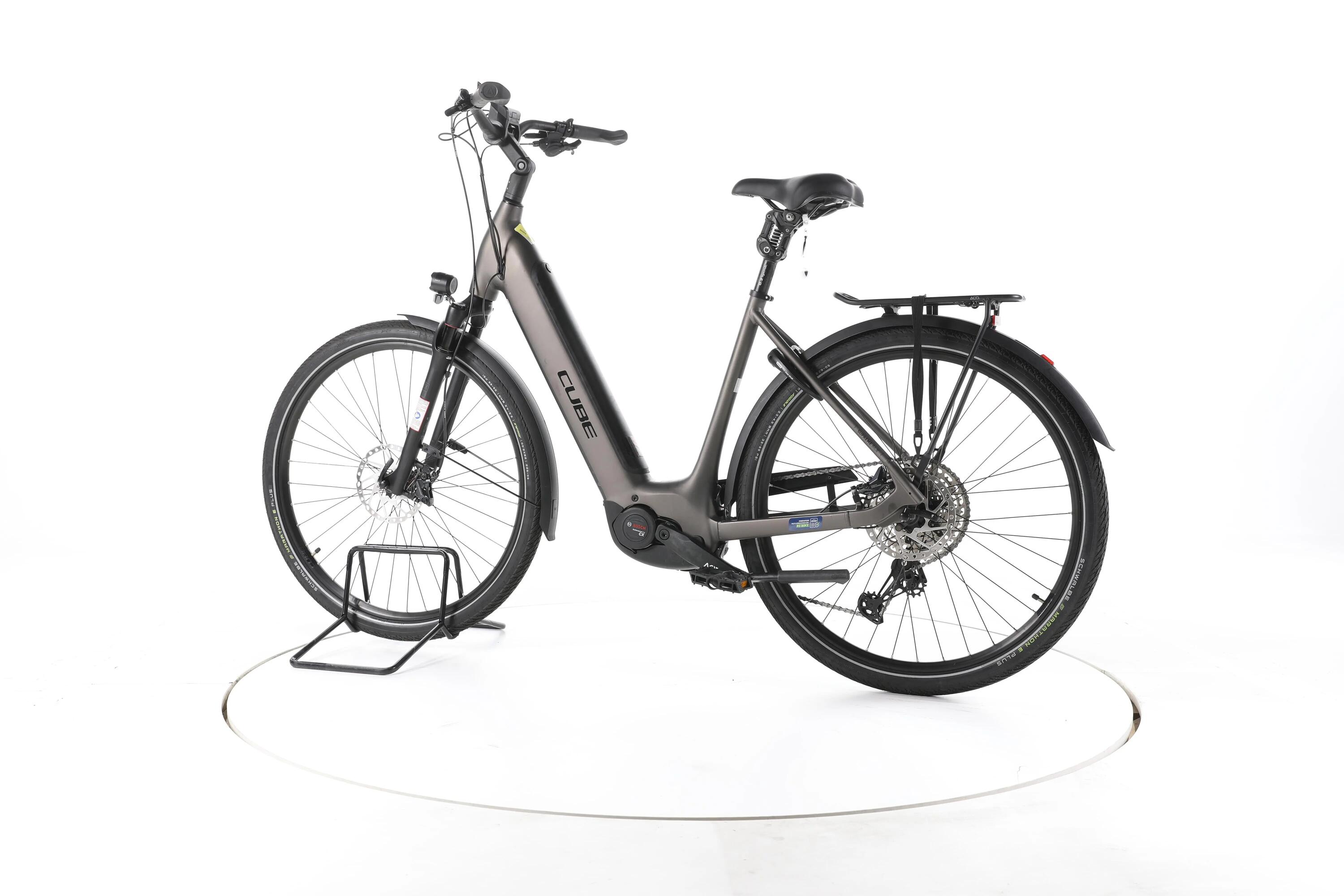 Tweedehands - Cube Supreme Sport Hybrid SLX Trekking E-Bike Lage instap - Goed 7/7