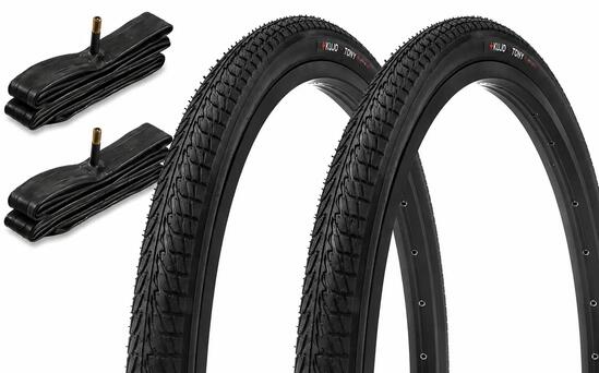 Set pneumatici BMX KUJO 16 x 175 pollici + camere d'aria AV