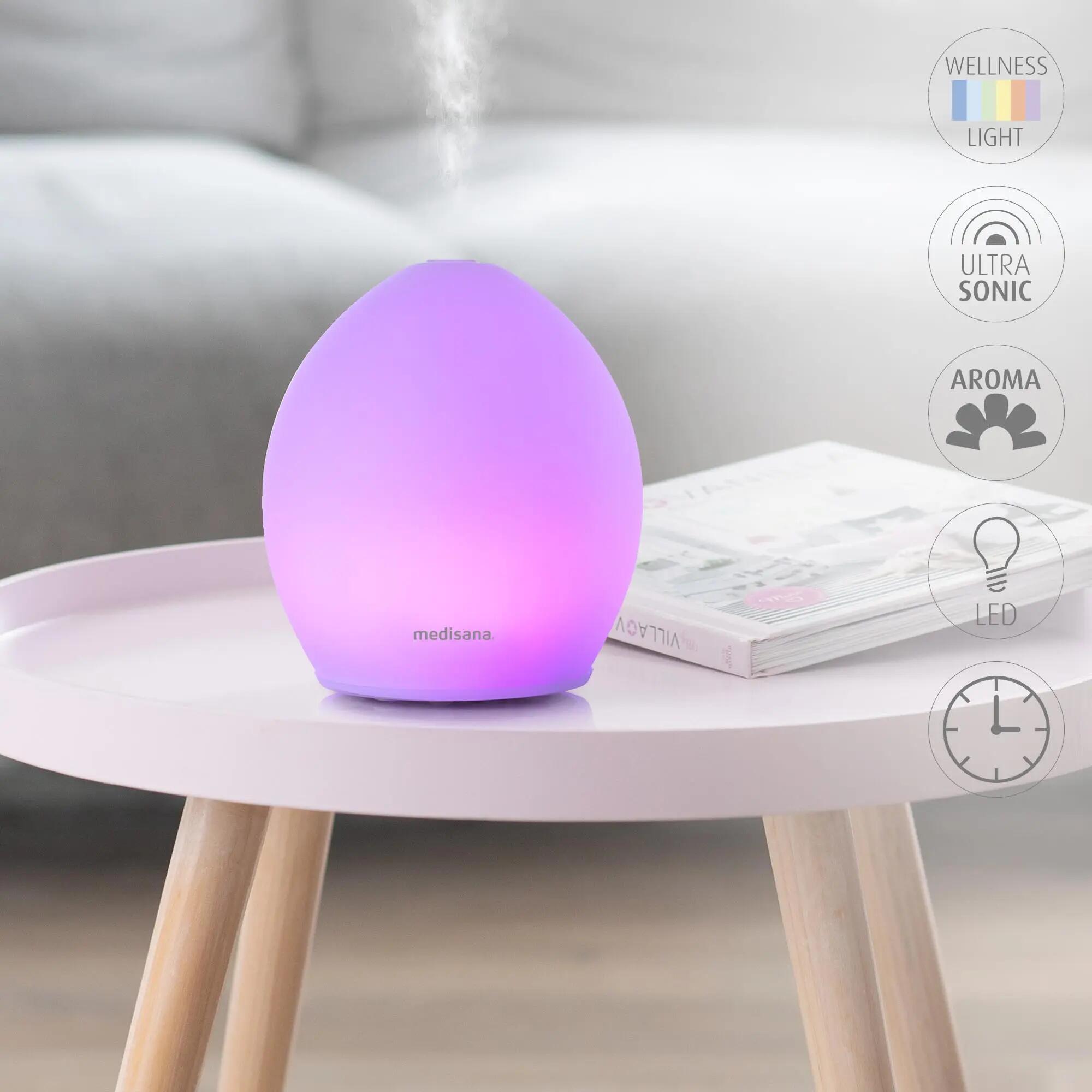 Difusor de aromas AD 635 ultrasónico y luz ambiental 2/4