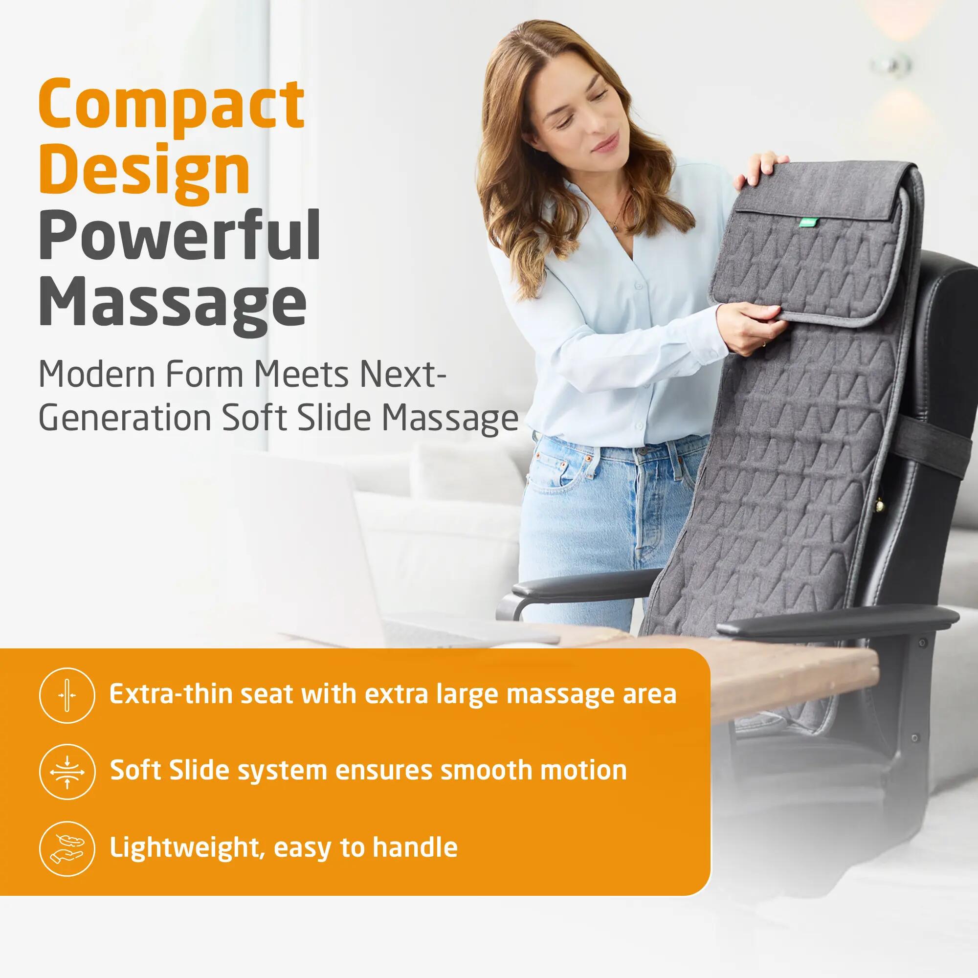 medisana MC 700 massage Shiatsu chauffant, grande surface pliable 2/6