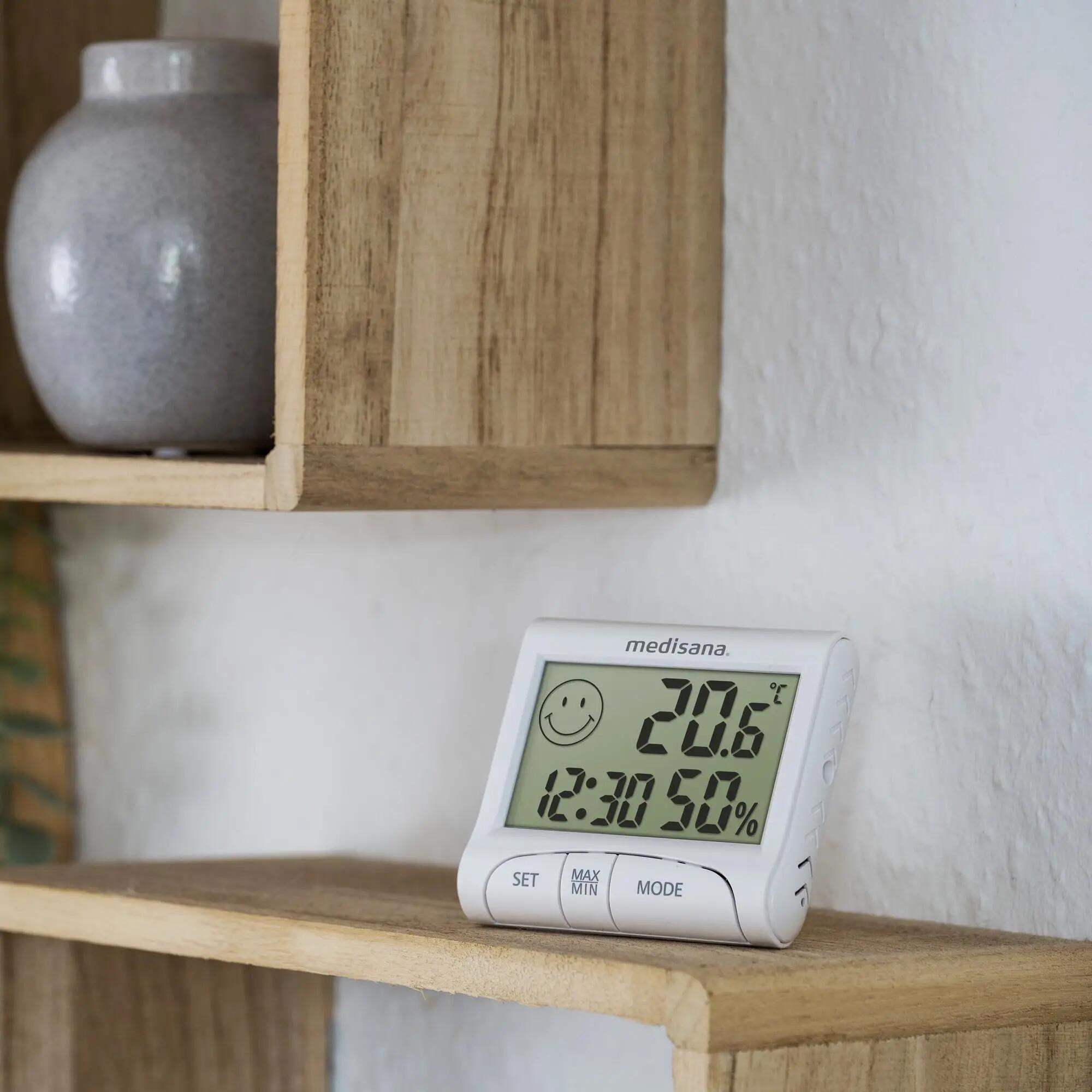 Higrómetro digital HG 100 humedad y temperatura, indicador de confort 3/6