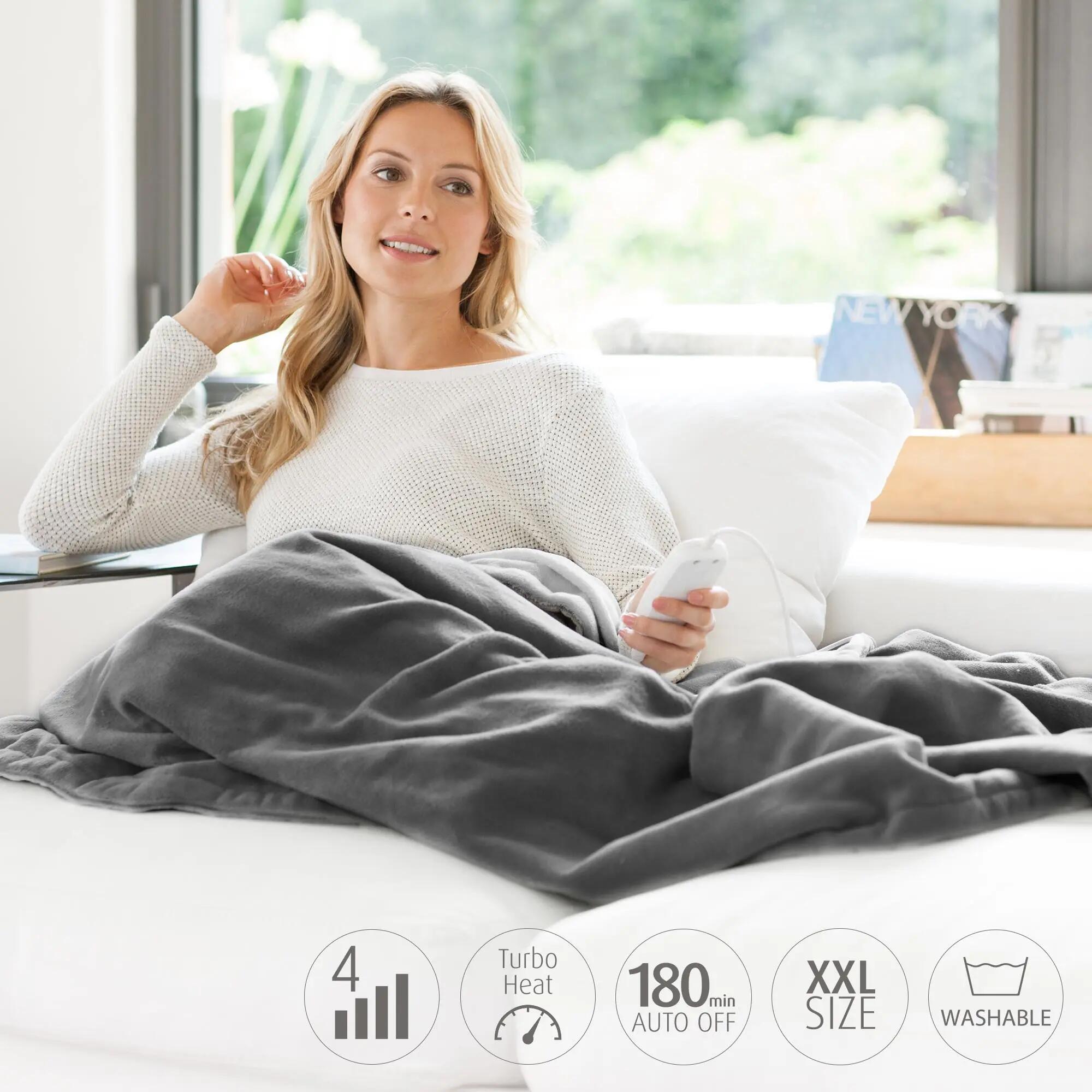 Manta eléctrica HB 675 XXL 200 x 150 cm, 120 W 3/6