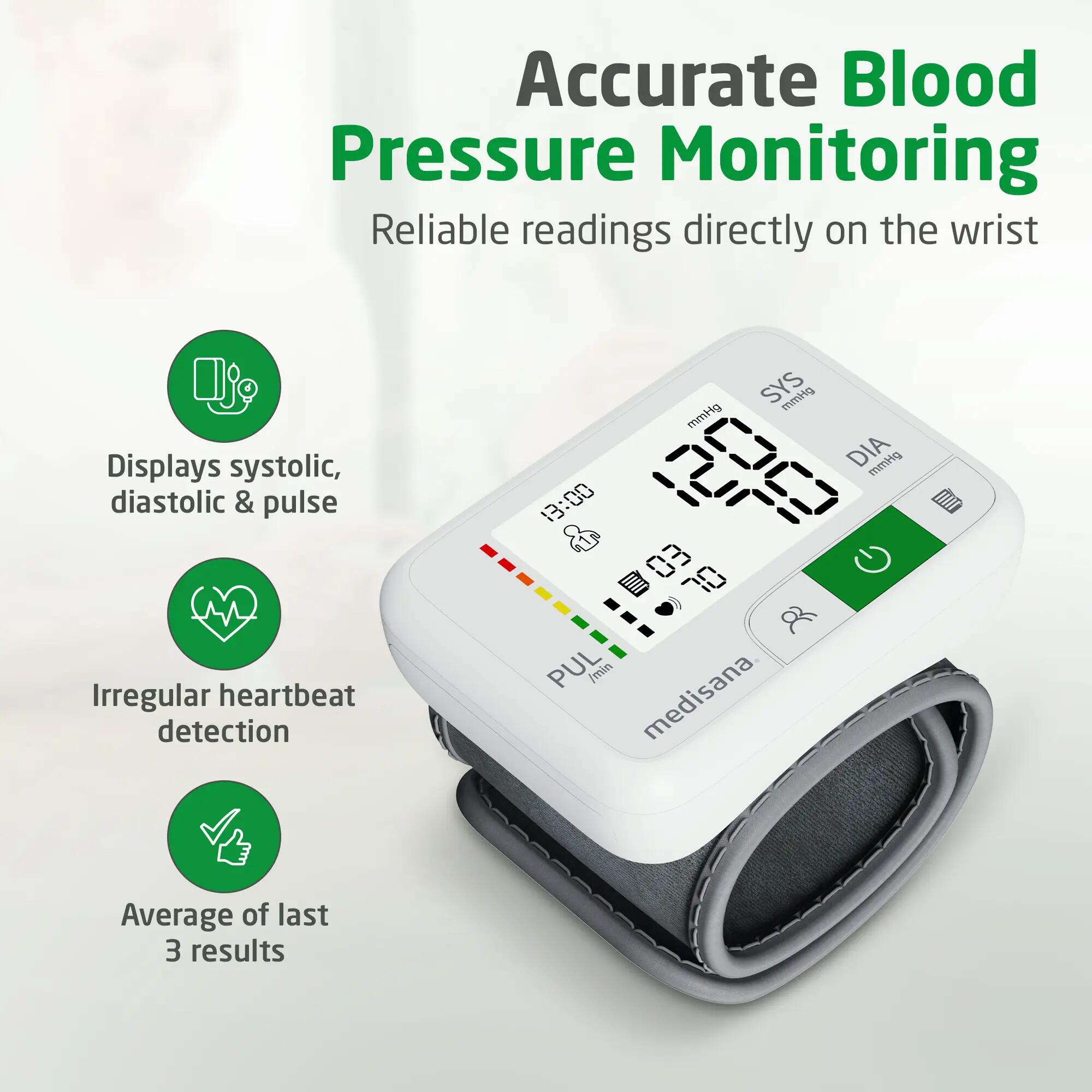 medisana BW 355 mesure de la tension au poignet précise, mémoire 2 utilisateurs 2/6