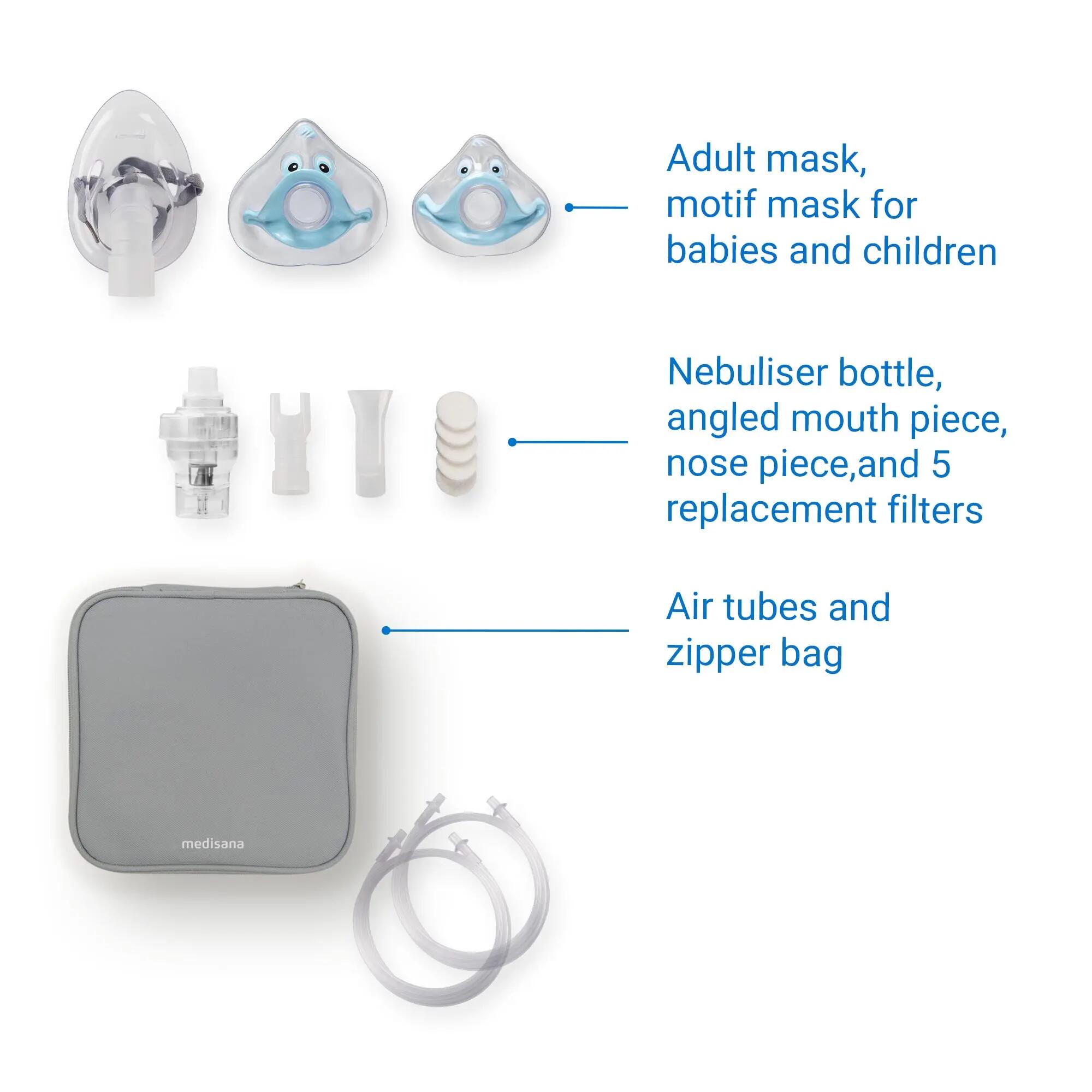Inhalador IN 165 recargable y silencioso 6/6