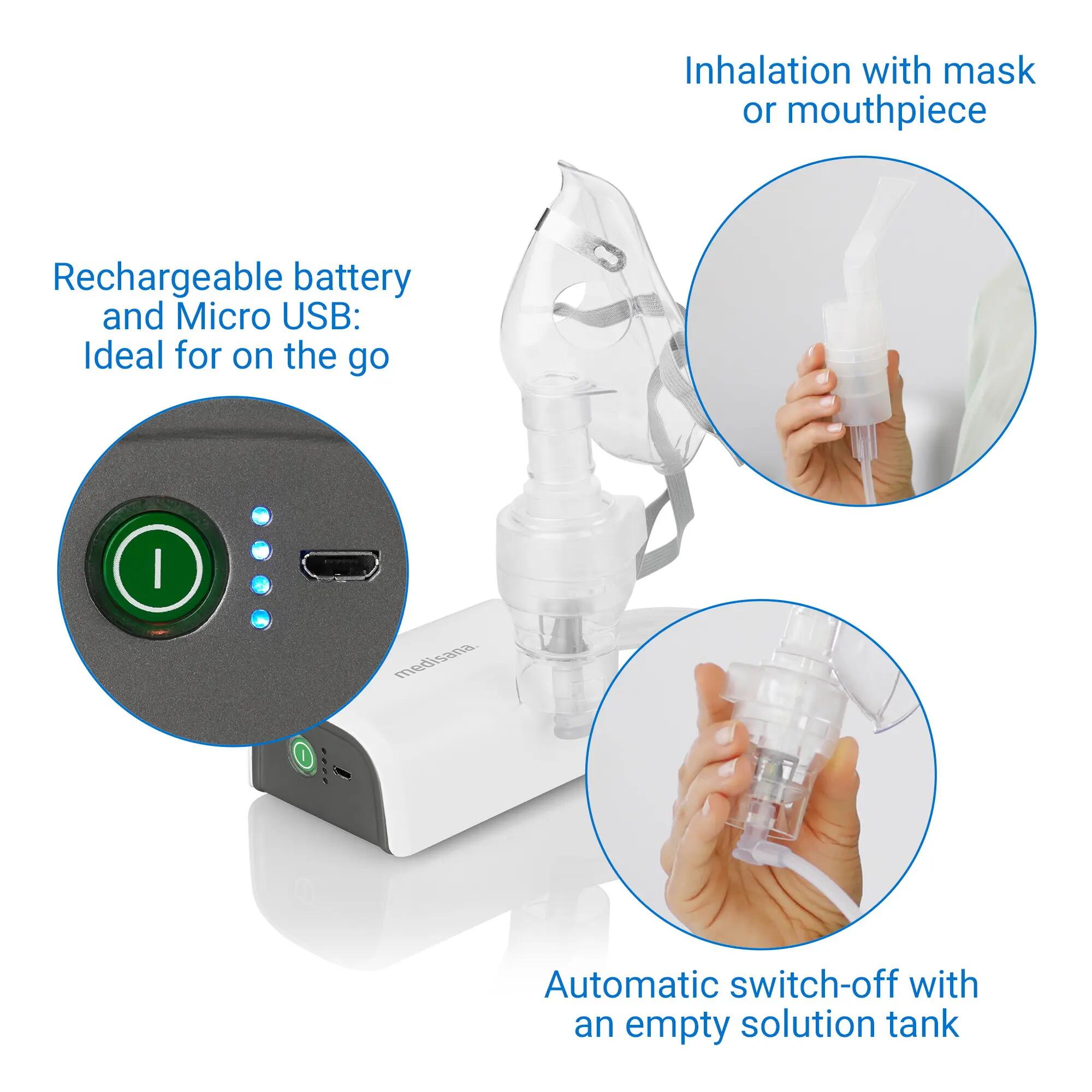 Inhalador IN 600 recargable micro-USB 4/4