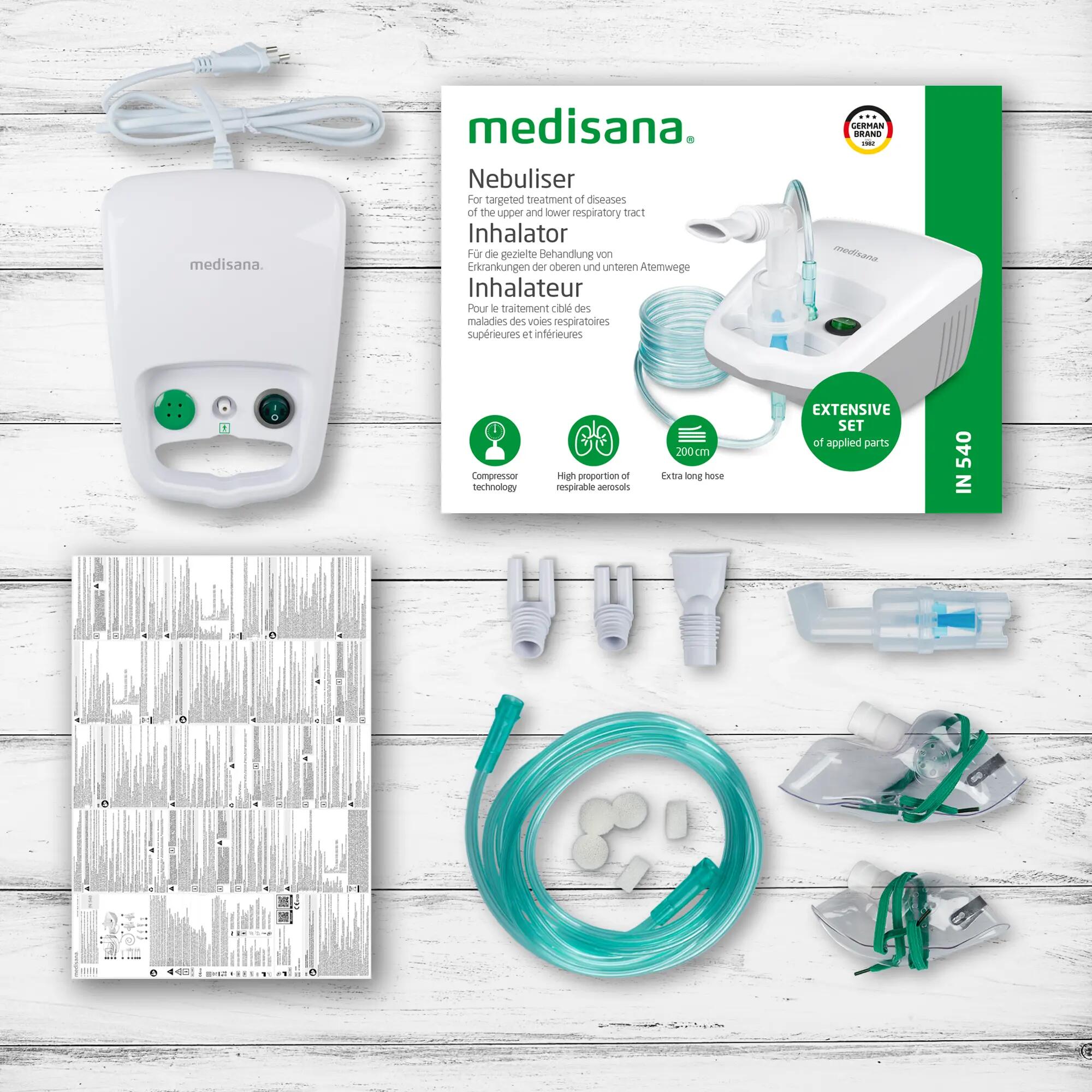 medisana IN 540 compresseur silencieux, pour toute la famille 5/5