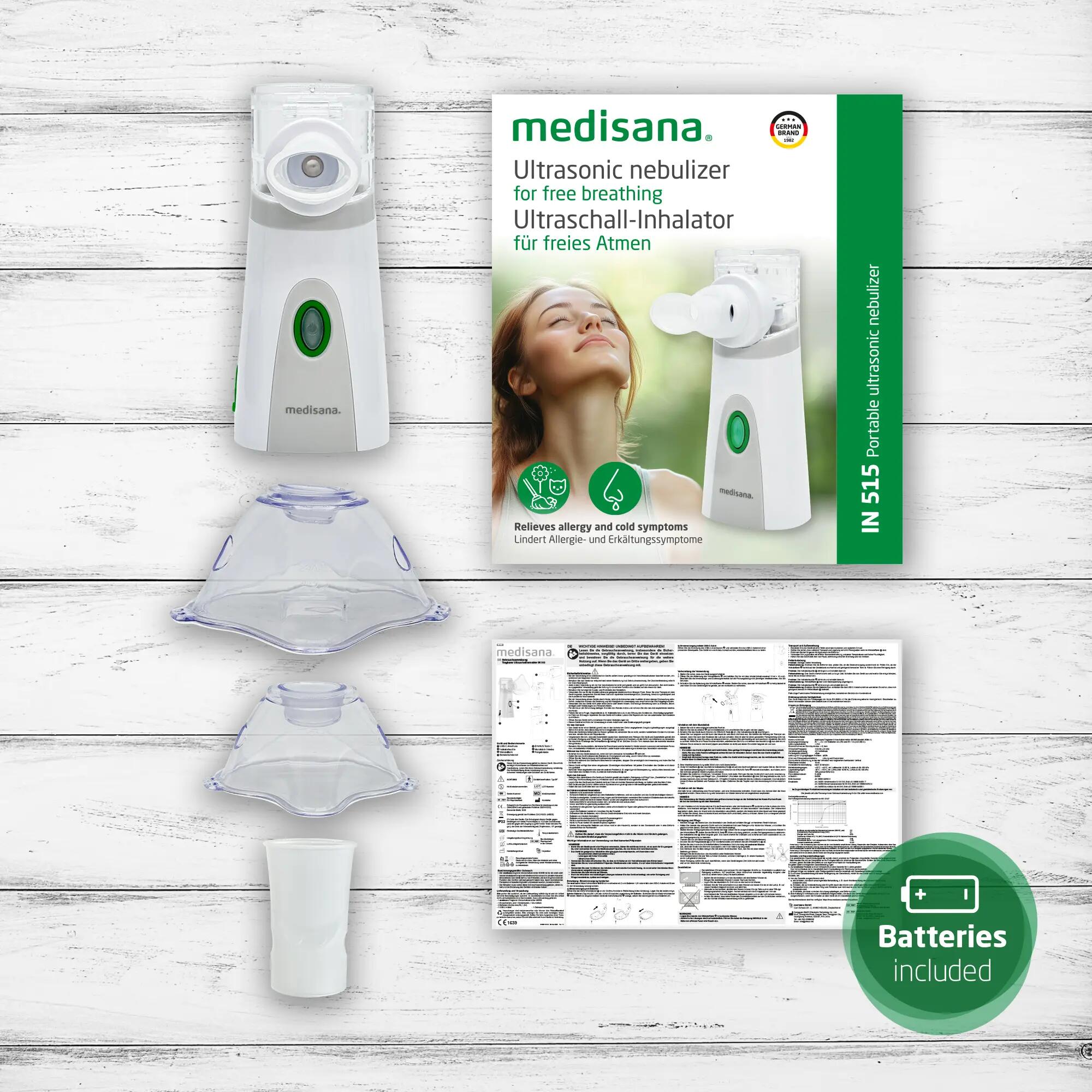 medisana IN 515 Ultraschall-Mesh-Vernebler Tragbar & Leise 5/5