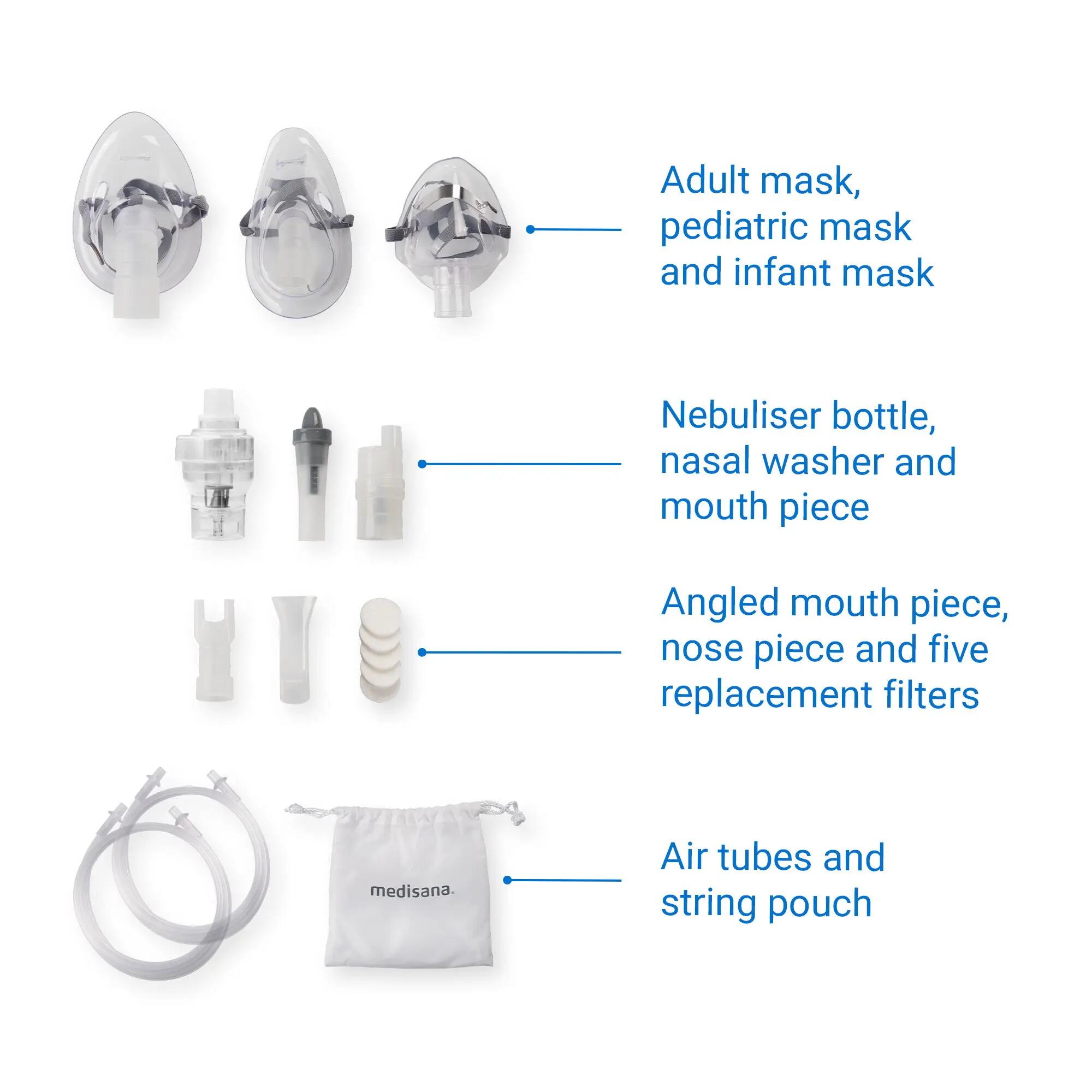Inhalador IN 600 recargable micro-USB 3/4