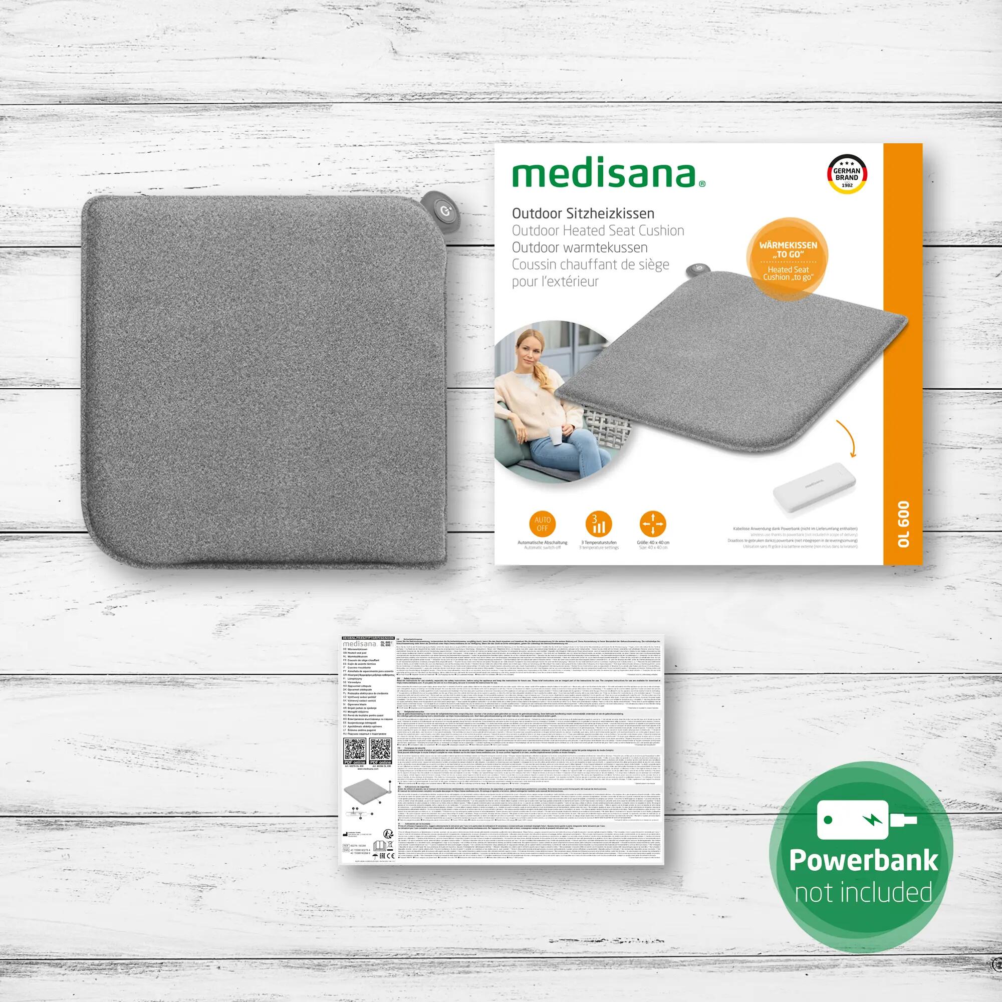 Couverture Chauffante Medisana 60276 Gris 6/6