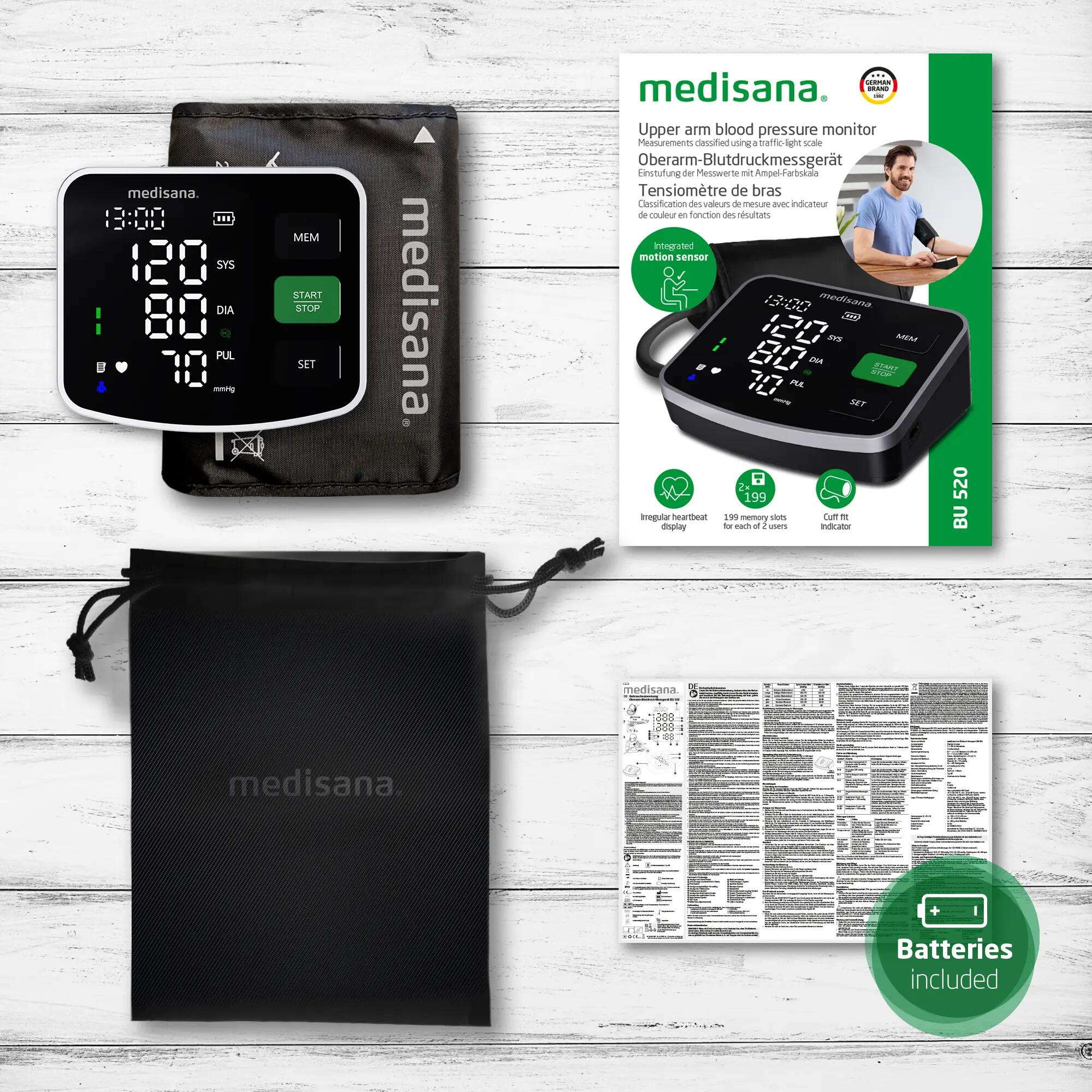 medisana MTS-700 mesures précises manchette large USB-C 5/5