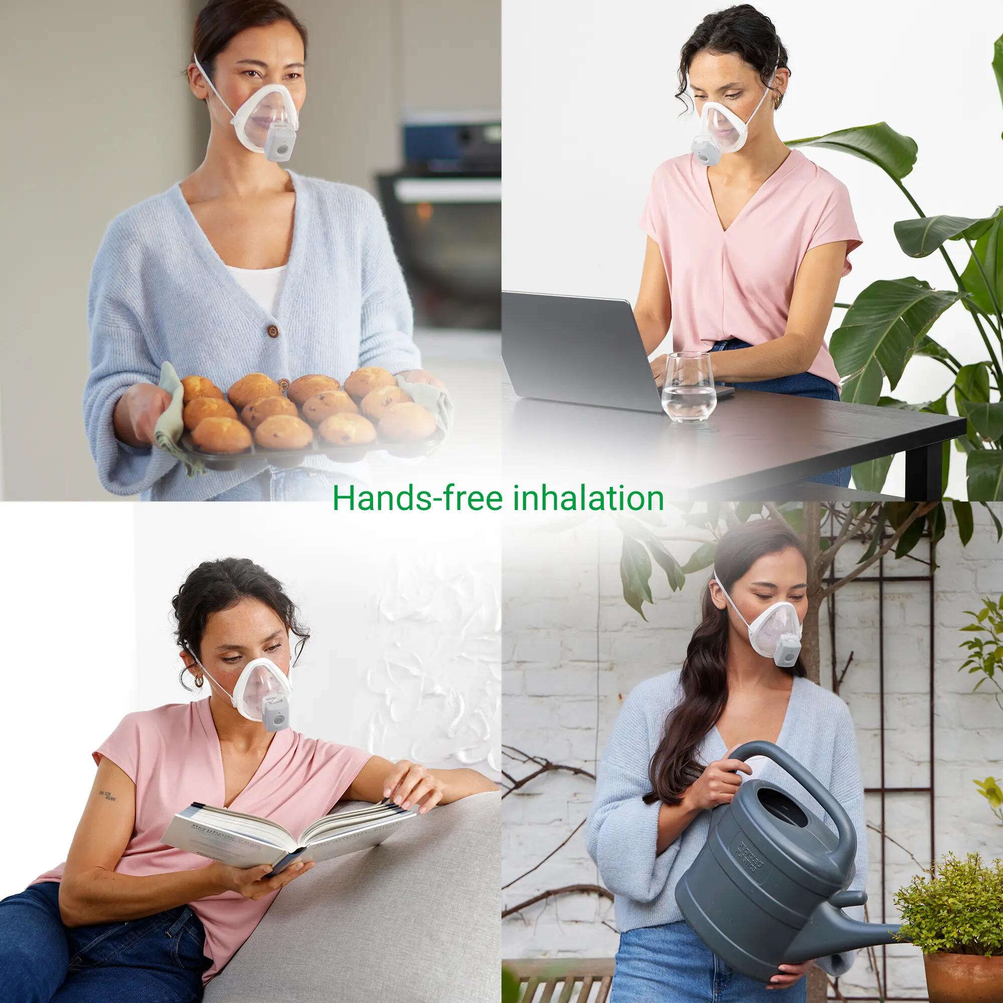 Inhalator IN 705 handenvrij oplaadbaar 5/6